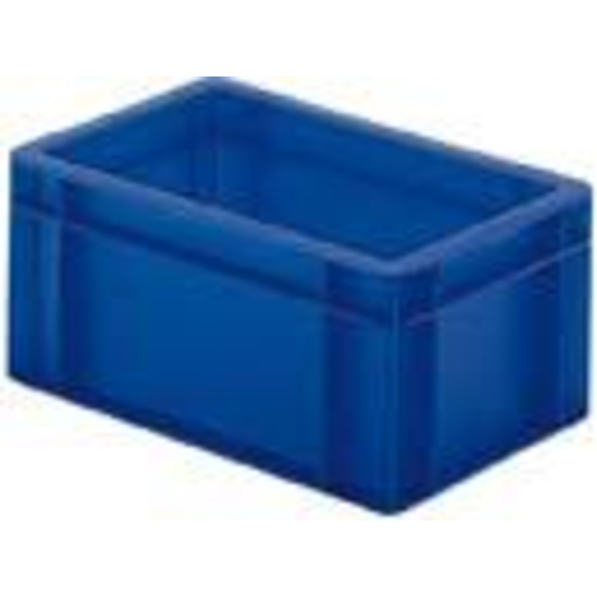 Transport-Stapelkasten B300xT200xH145 mm blau, geschlossen ohne Griffloch LA-KA-PE