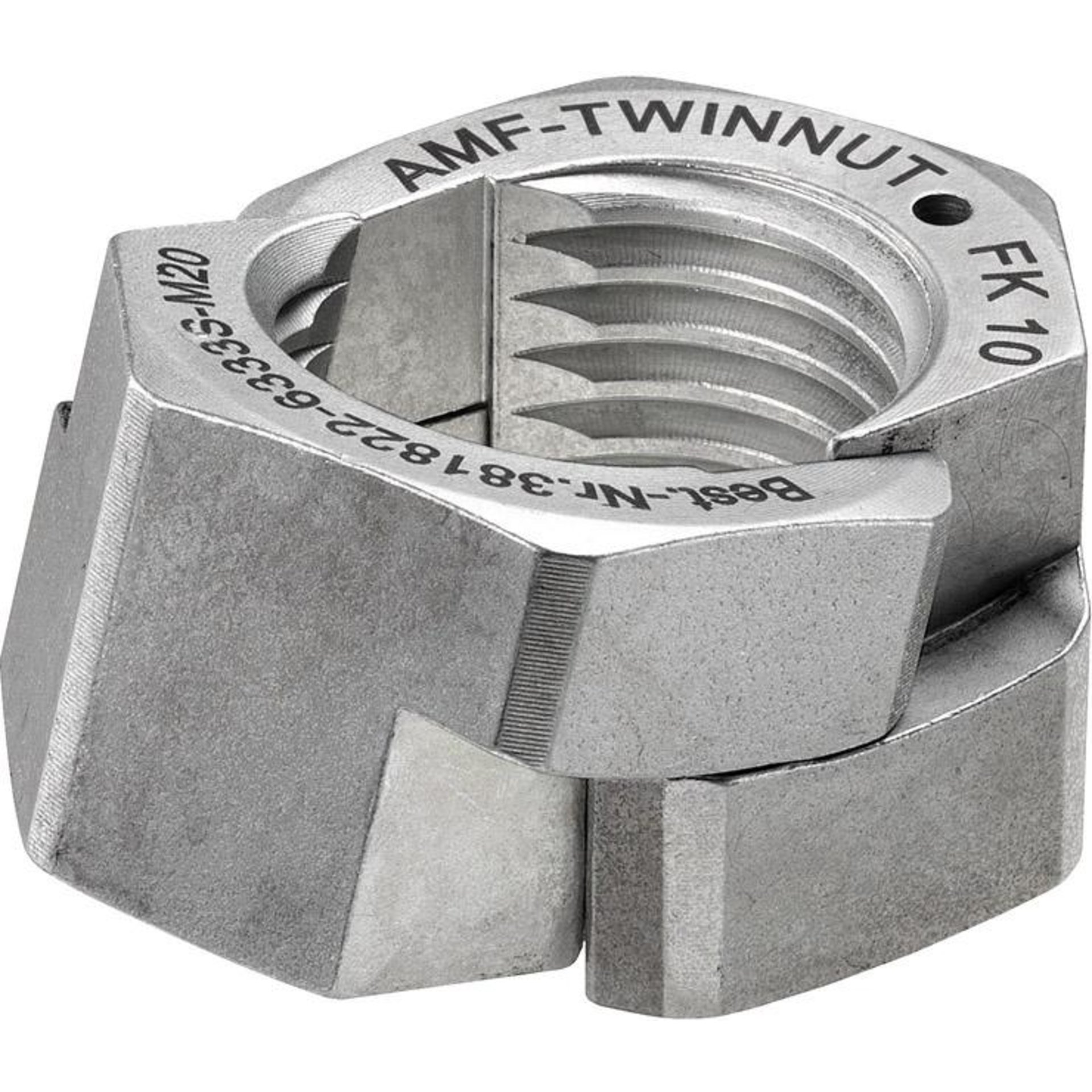 TWINNUT-Mutter ohne Bund 6333S-M10 AMF