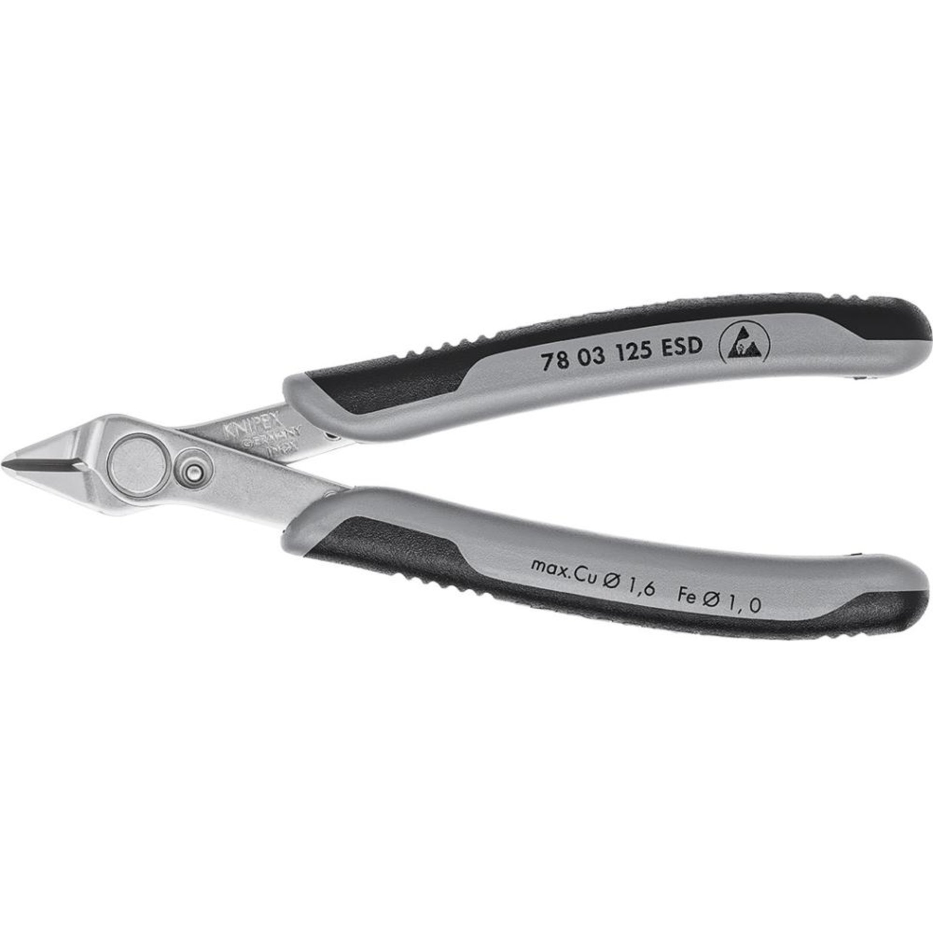 Seitenschneider Elektronik ESD V2A 125mm KNIPEX