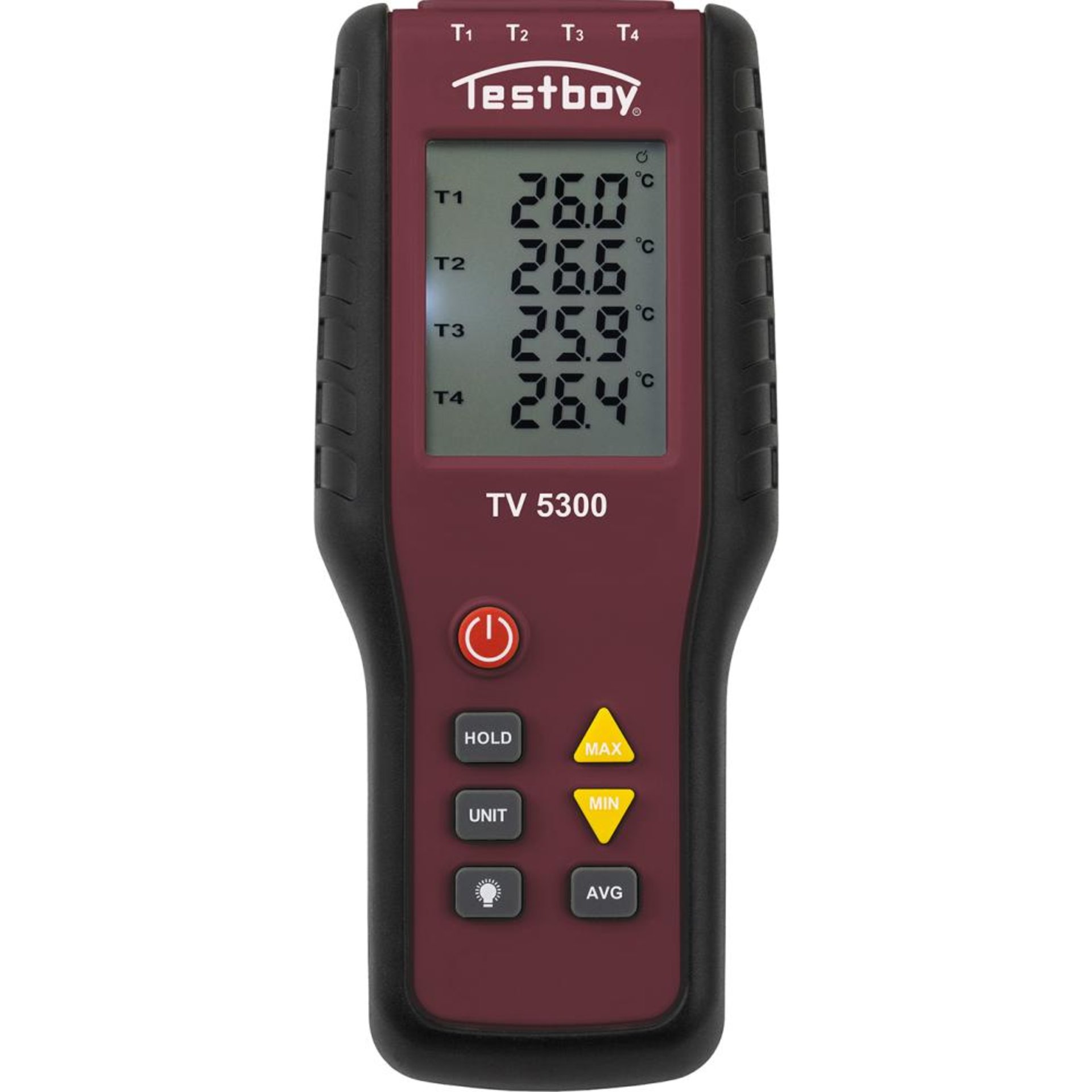 Vier-Kanal-Thermometer Testboy TV 5300