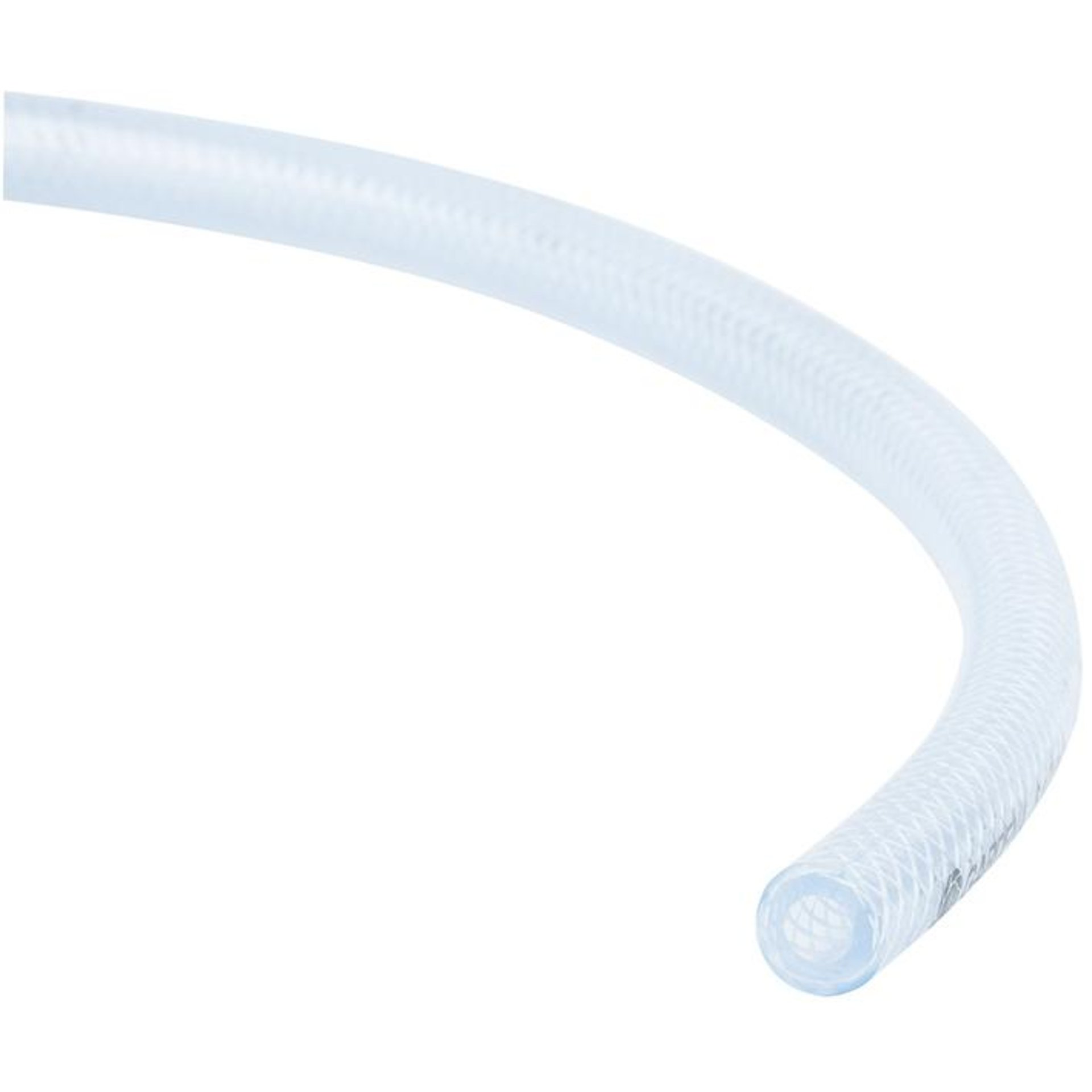 Transparent-Schlauch mit Gewebe