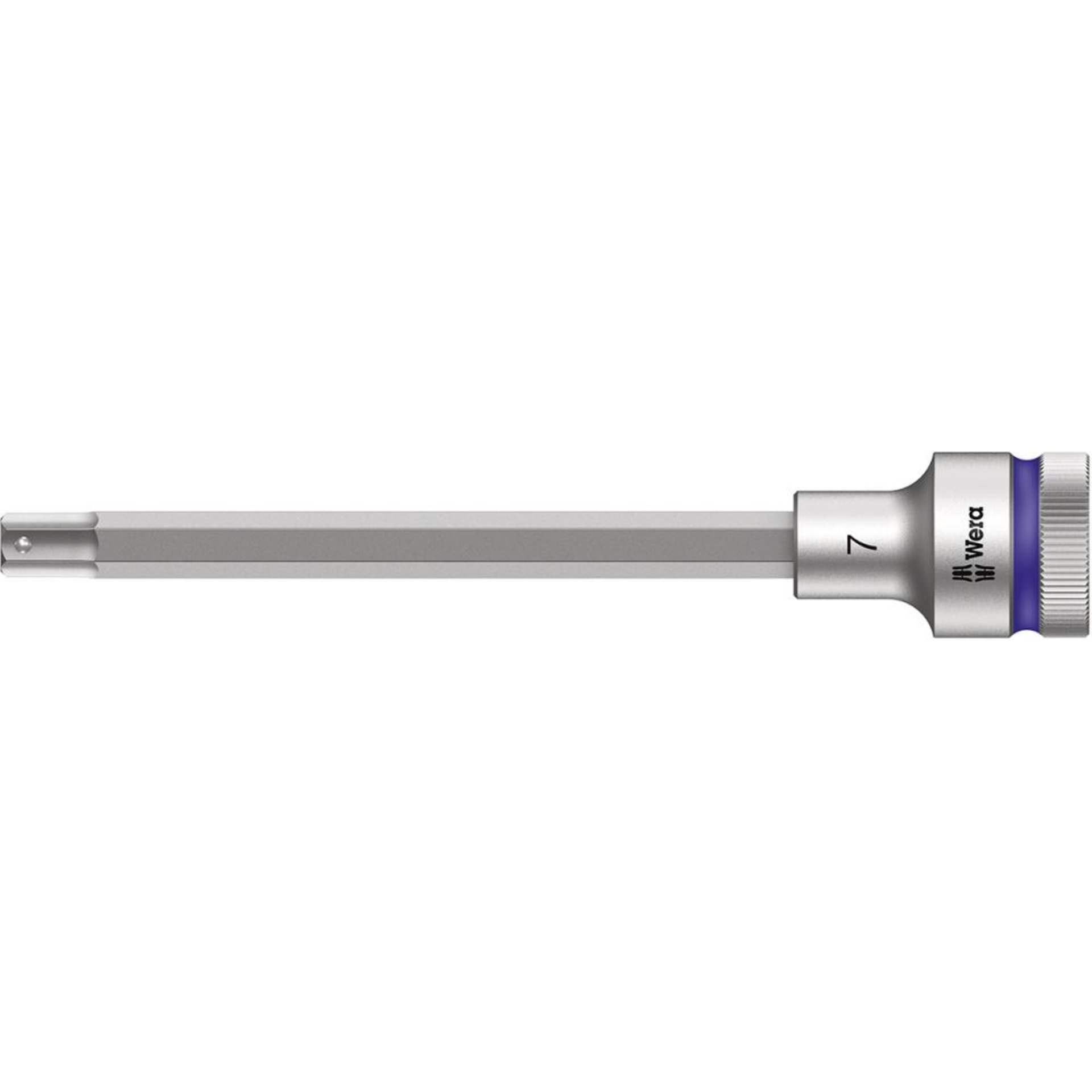Schraubendrehereinsatz 1/2" Innensechskant mit Haltefunktion 7x140mm Wera