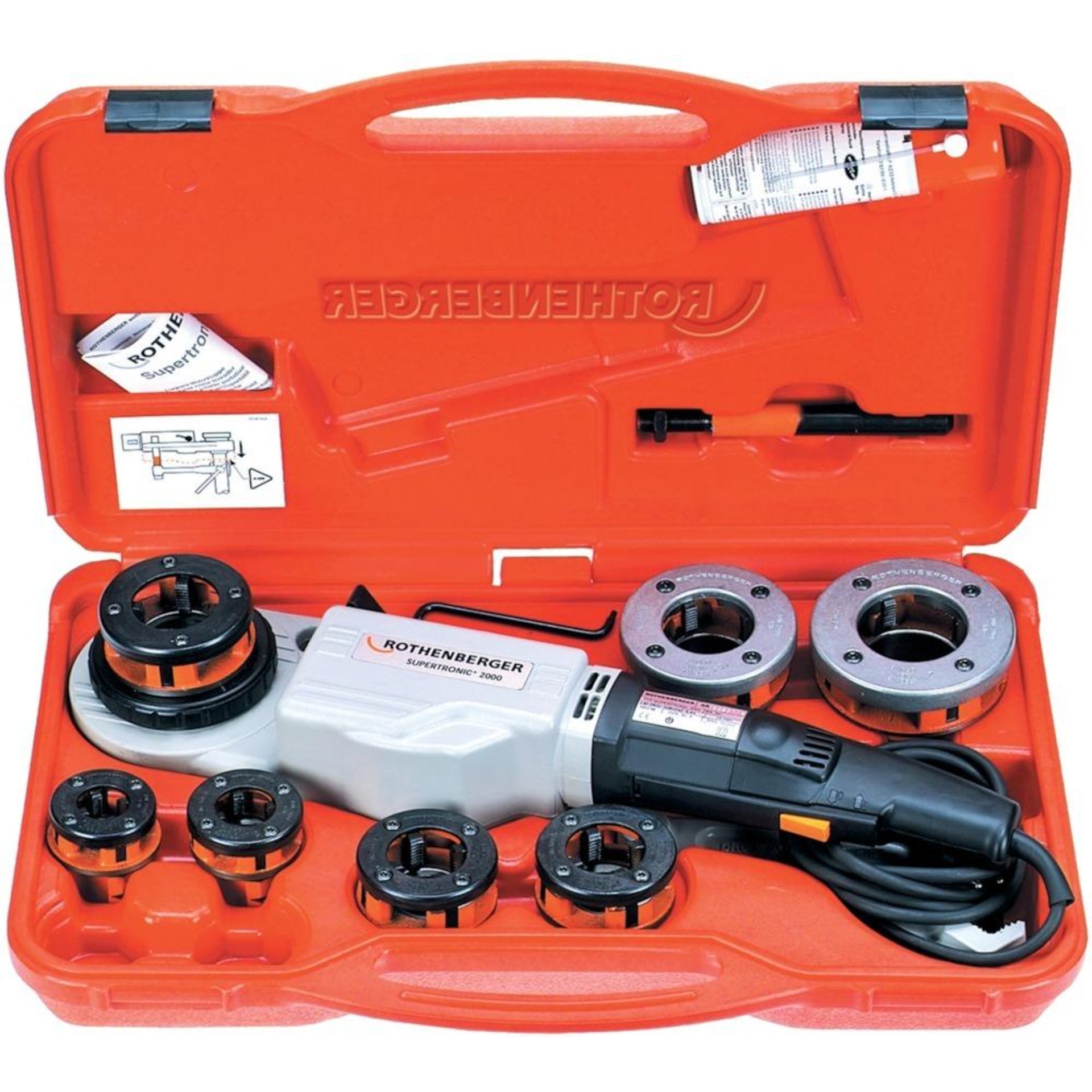 Gew.Schneidkluppe 2" Supertronic 2000 Rothenberger