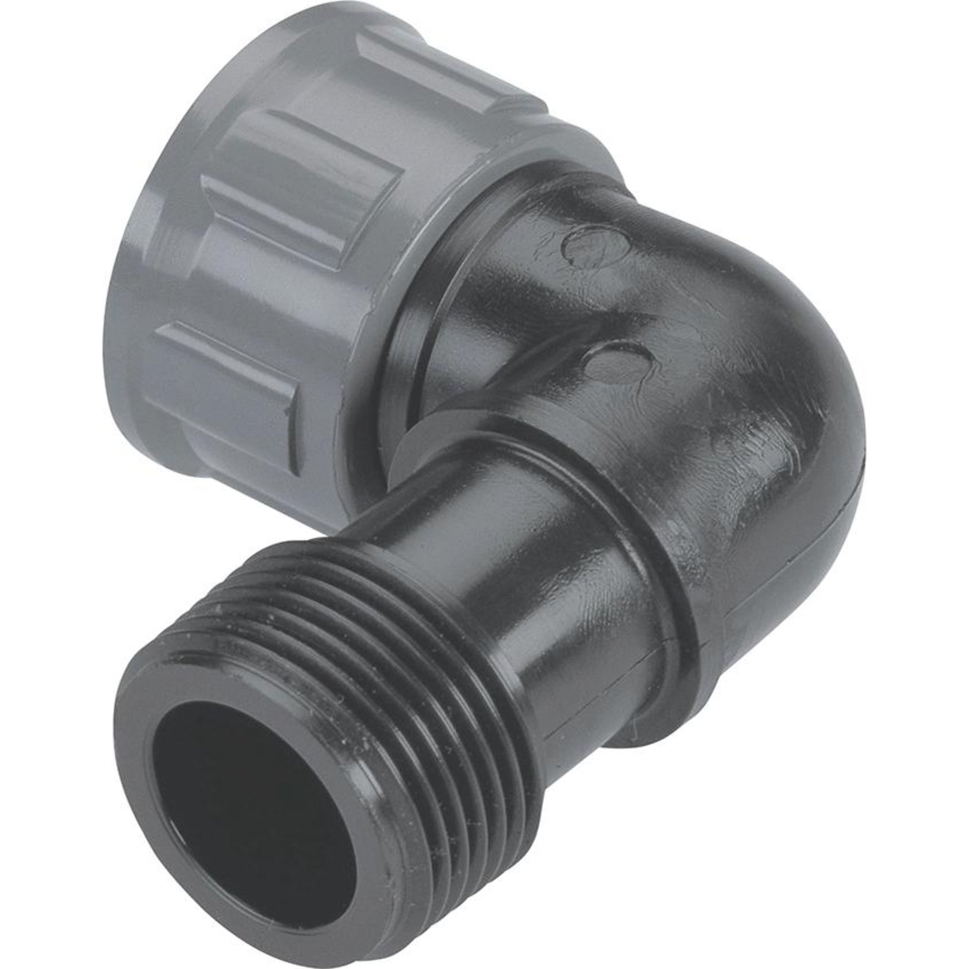 Ventil-L-Stück mit 1 x 1"-Innengewinde u. 1 x 1"-Außengewinde Beschaffungsartikel