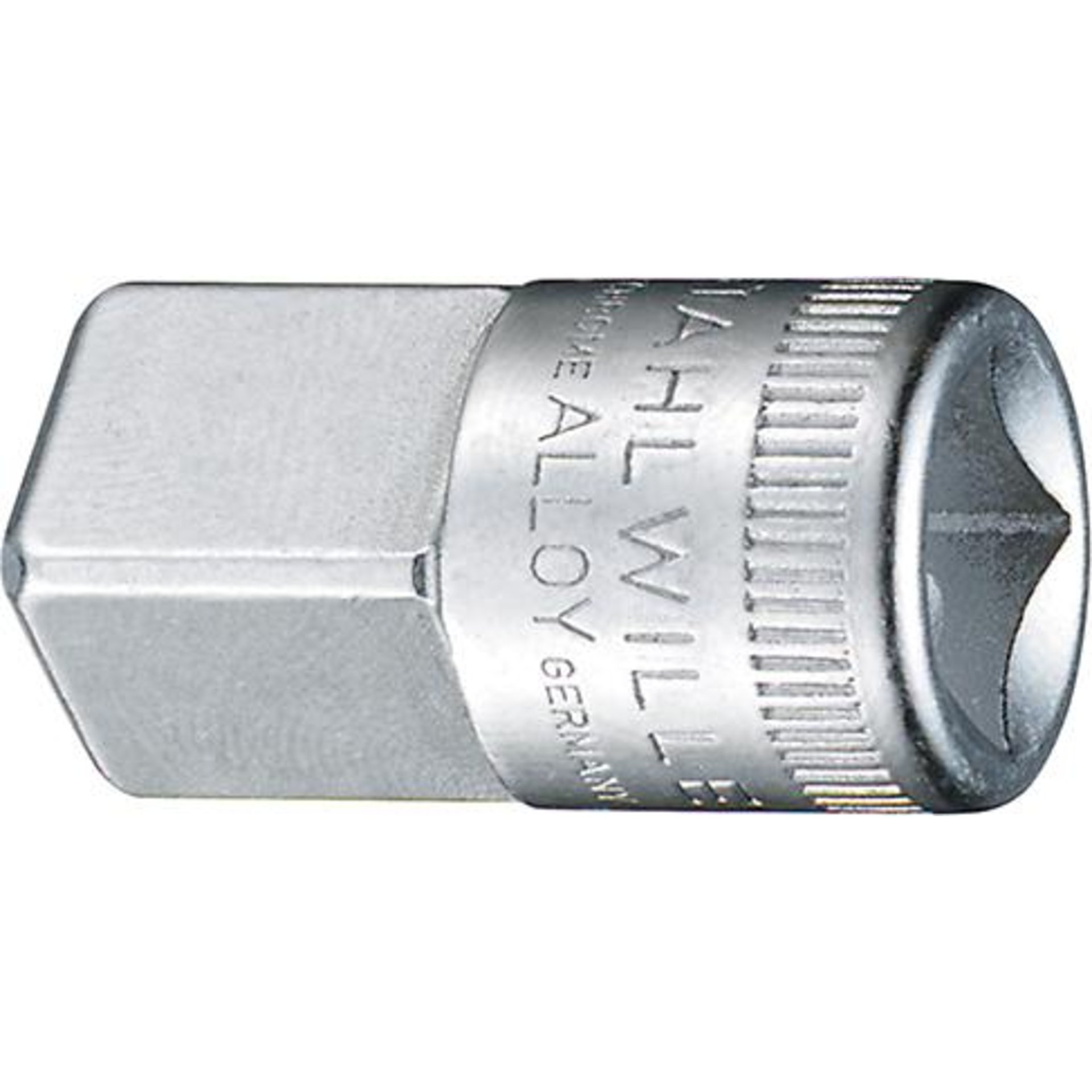 Vergrößerungsstück 3/8"-Innenvierkant auf 1/2"-Außenvierkant Stahlwille
