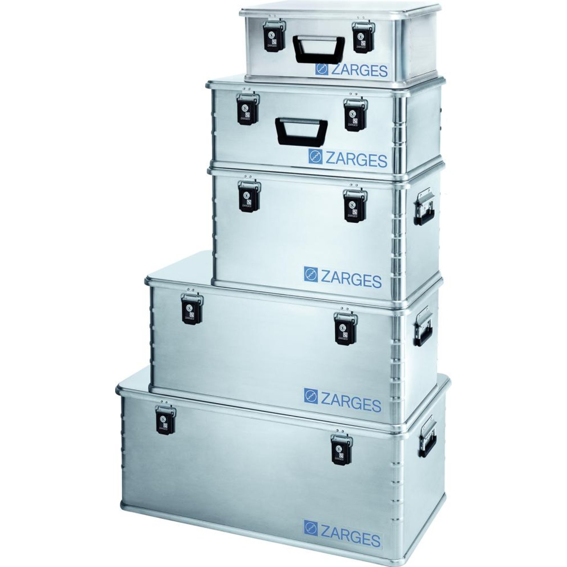 ZARGES-Box, stabile Leichtmetallbox