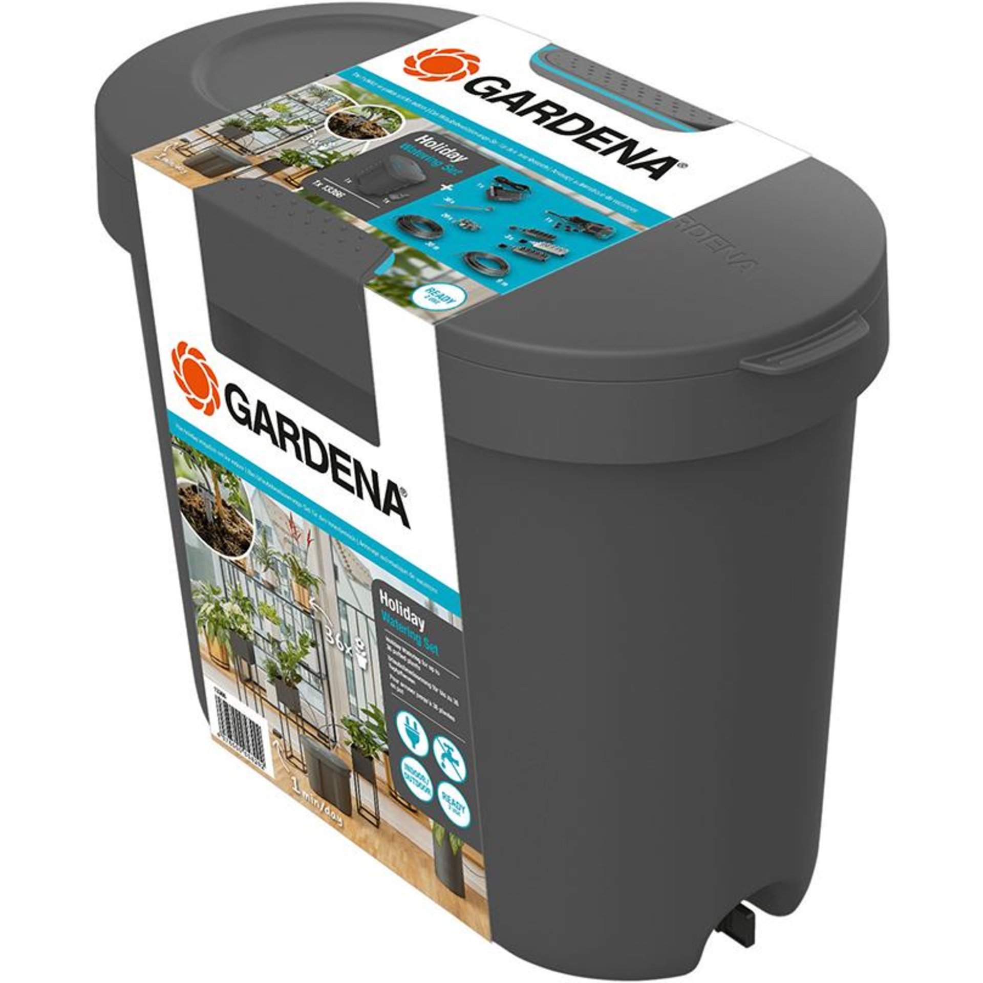 Urlaubsbewässerung Set inkl. Wasserreservoir Beschaffungsartikel