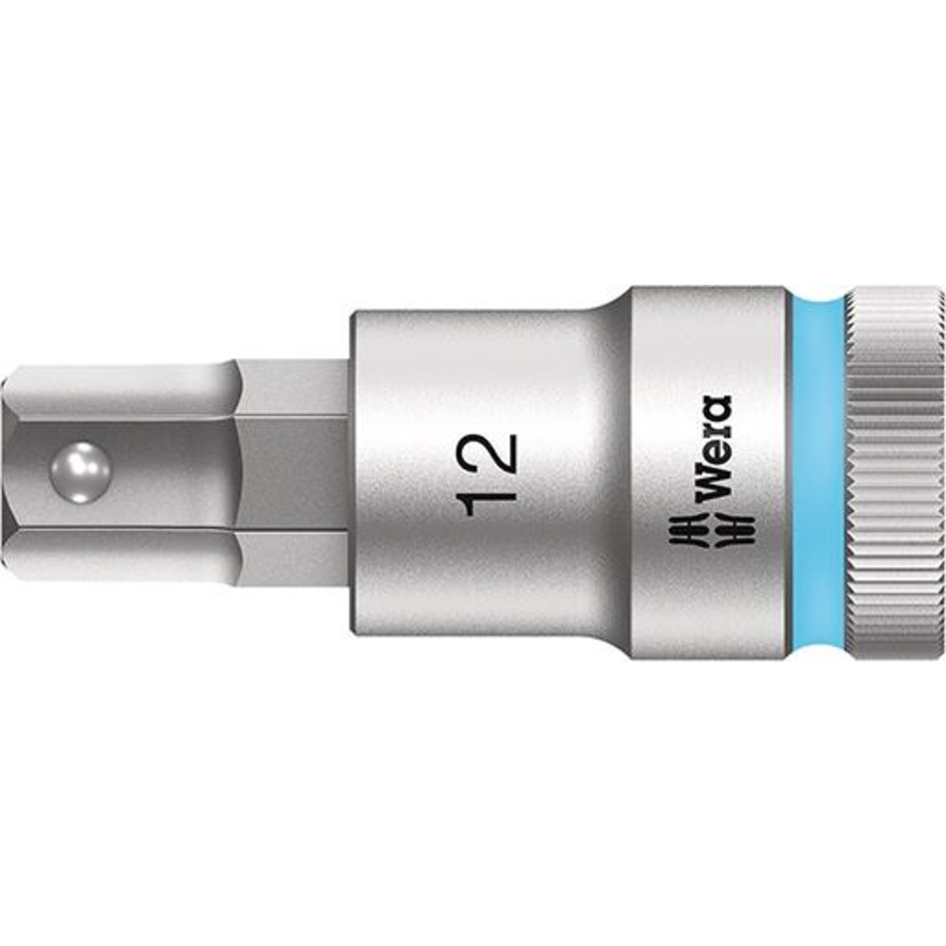 Schraubendrehereinsatz 1/2" Innensechskant mit Haltefunktion 12x60mm Wera