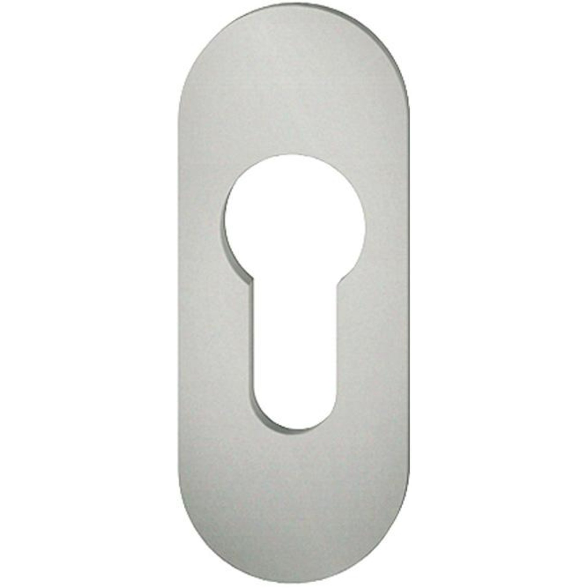 PT-Schlüsselrosette,PZ, 0171729,oval,Alu+9016weiß