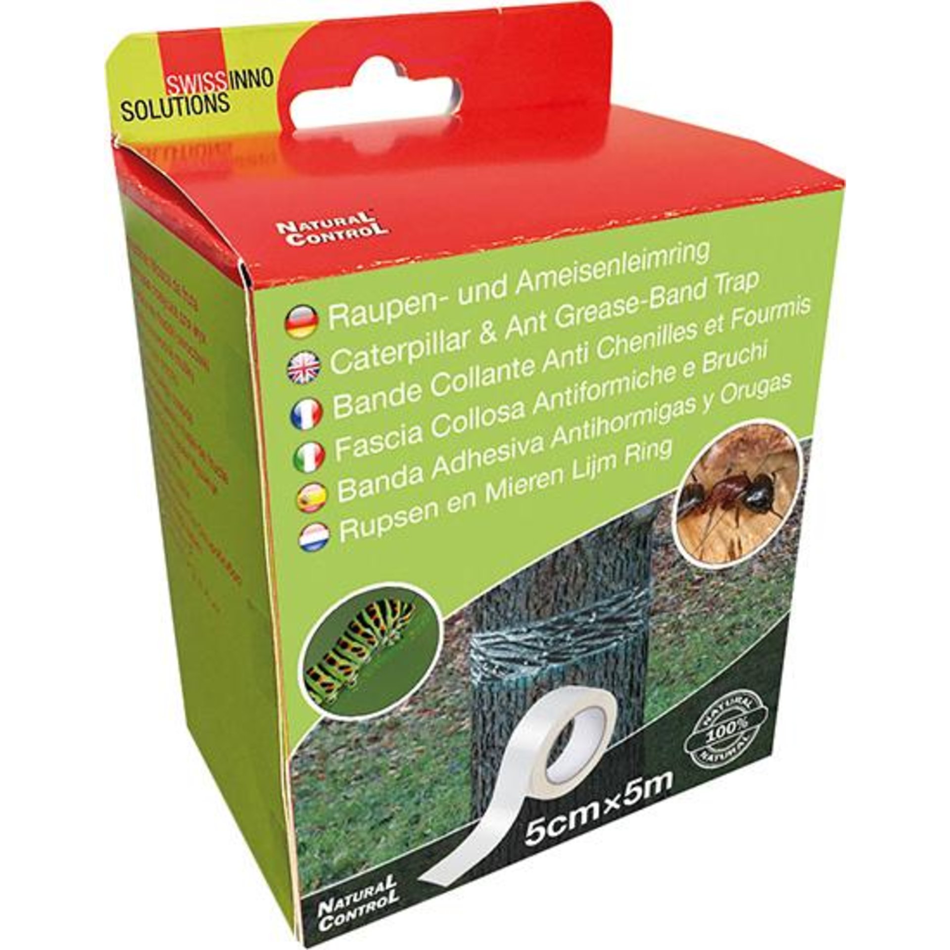 Raupen-u.Ameisenleimring 5x5cm Natural Control Swissinno Solution