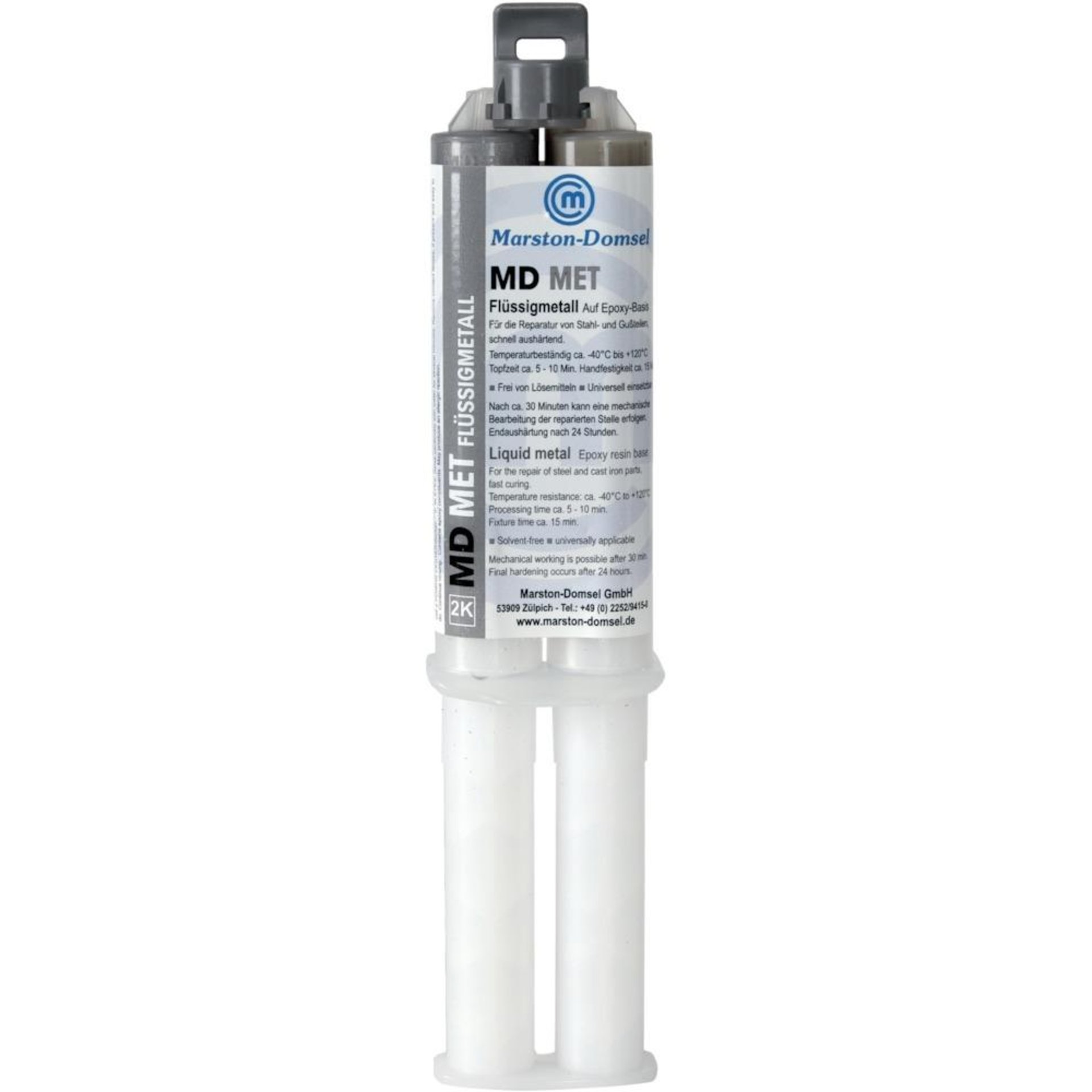 MD-Met Flüssigmetall 1:1 Doppelspritze 25g