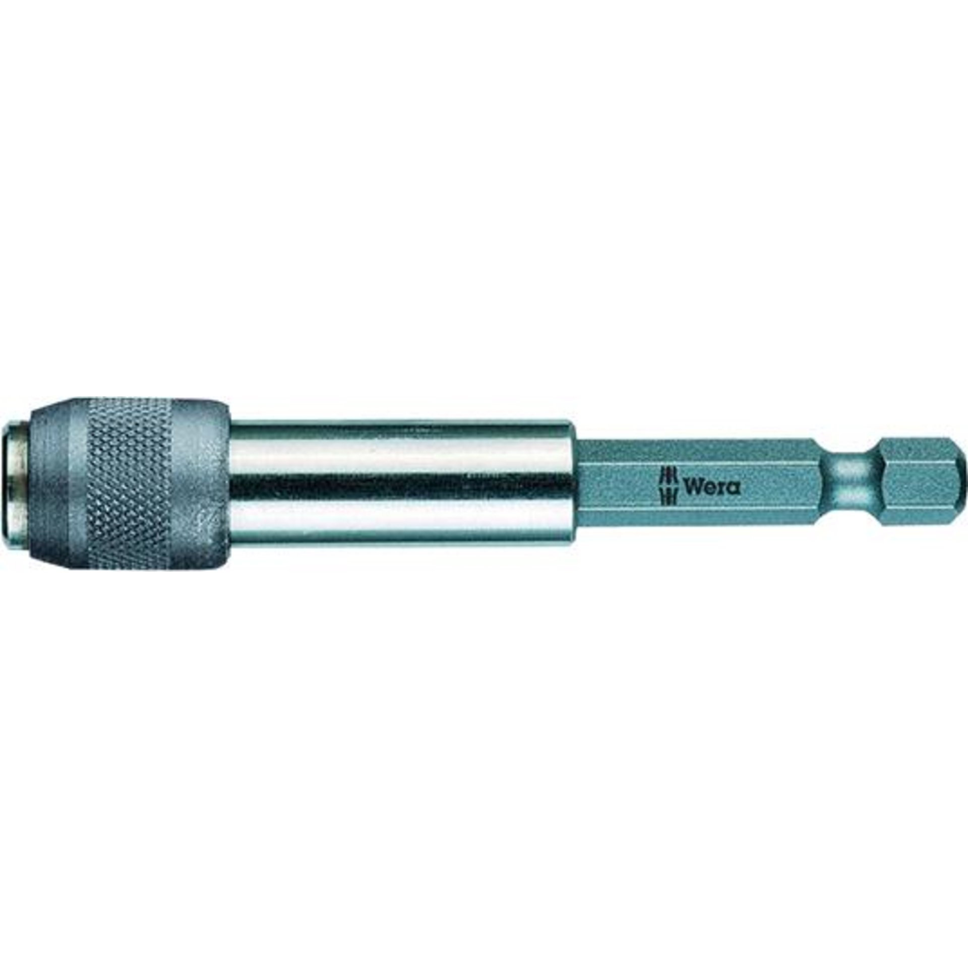 Schnellwechsel-Bithalter 1/4" für 1/4" Bits Magnet 77mm Wera