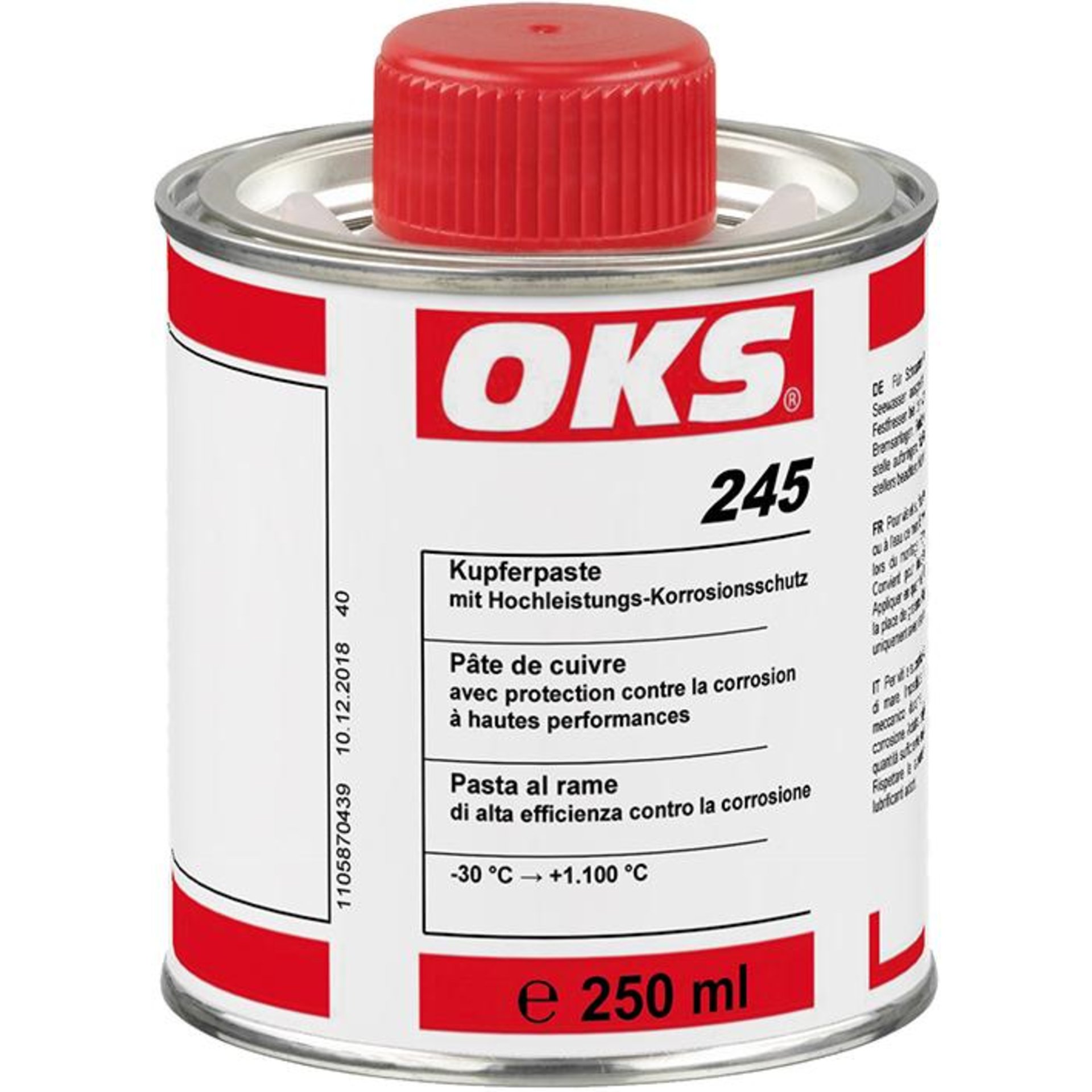 OKS® 245 Kupferpaste mit Hochleistungs-Korrosionsschutz