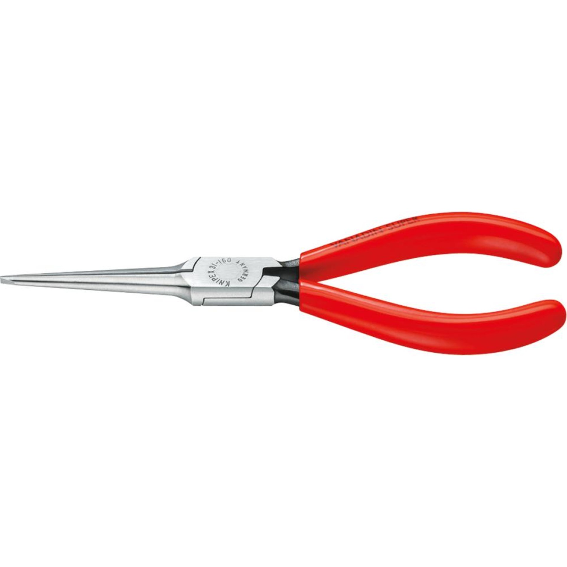 Nadelzange gerade mit Kunststoff-Griffen 160mm KNIPEX