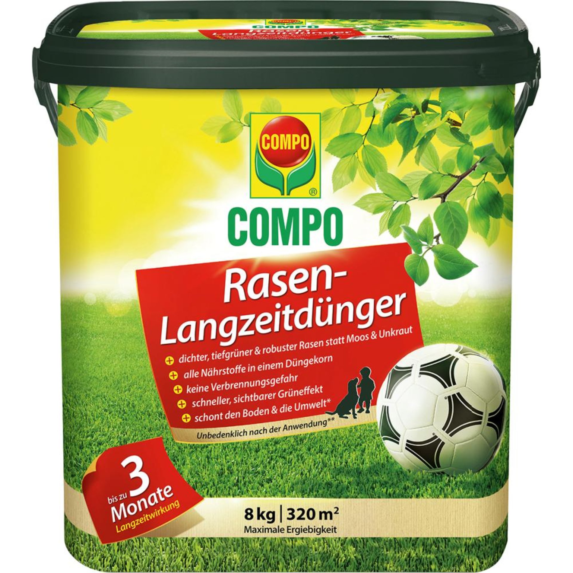 Rasen-Langzeitdünger 8 kg Eimer