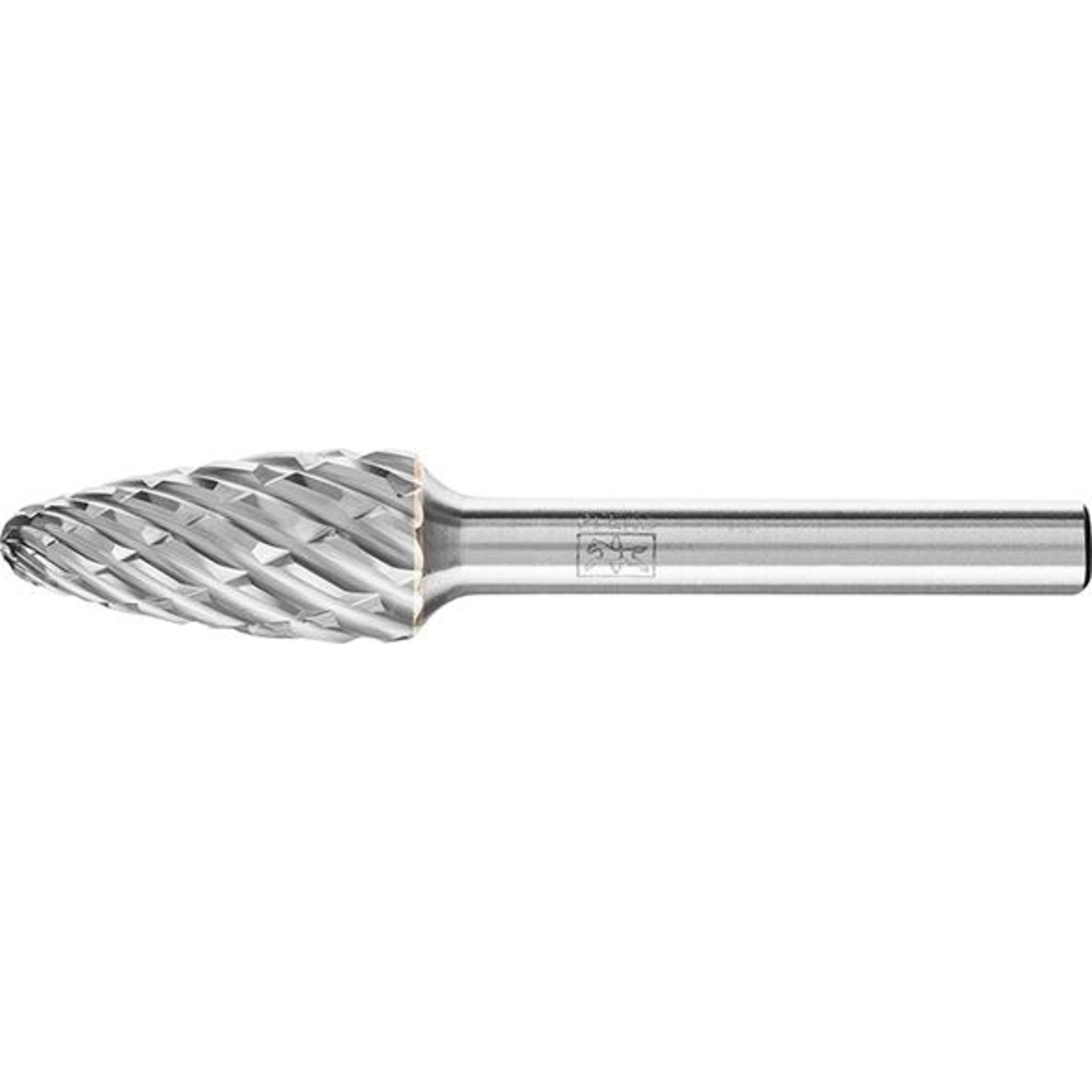 Frässtift HM Rundbogenform 1225 STEEL 6mm 12x25mm Pferd