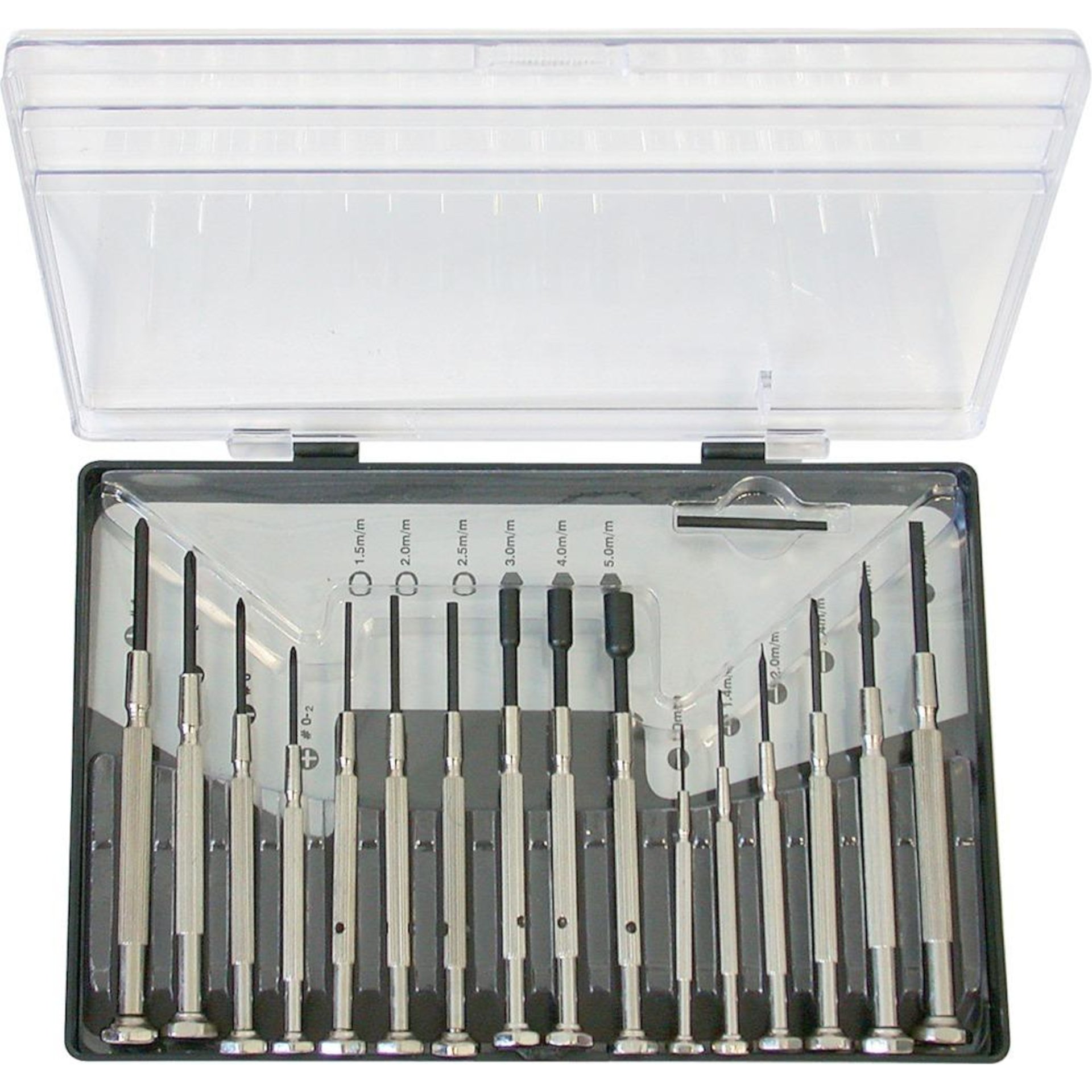 Uhrmacherschraubendreher-Satz 16-teilig Hesse