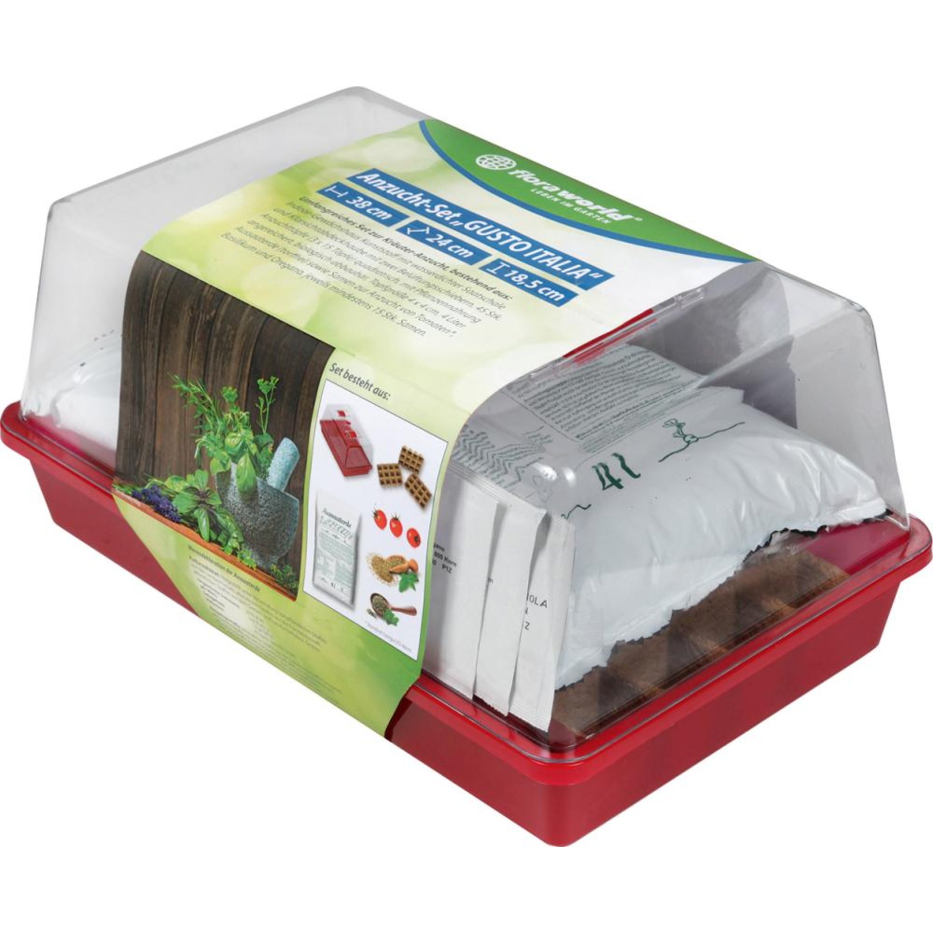 Anzucht-Set "GUSTO ITALIA" comfort