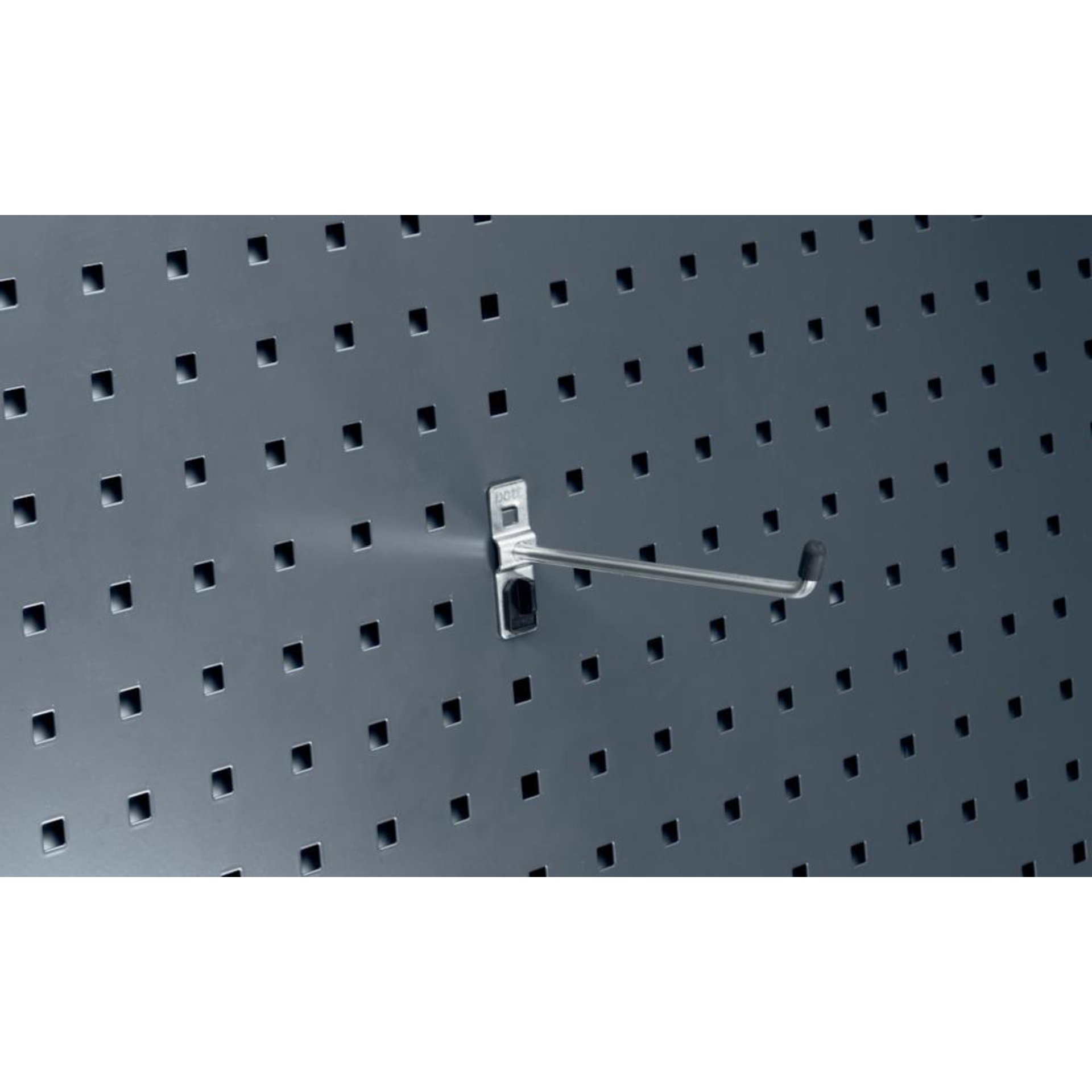 Haken, mit schmaler Grundplatte