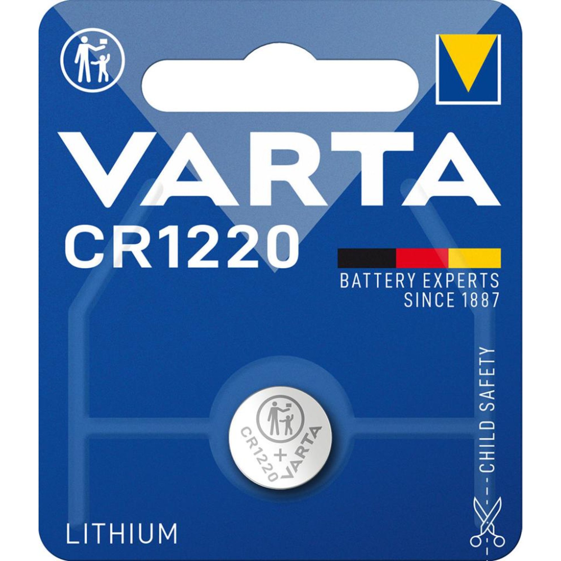 VARTA Electronics LithiumCR1220 1erBli., 3,0V