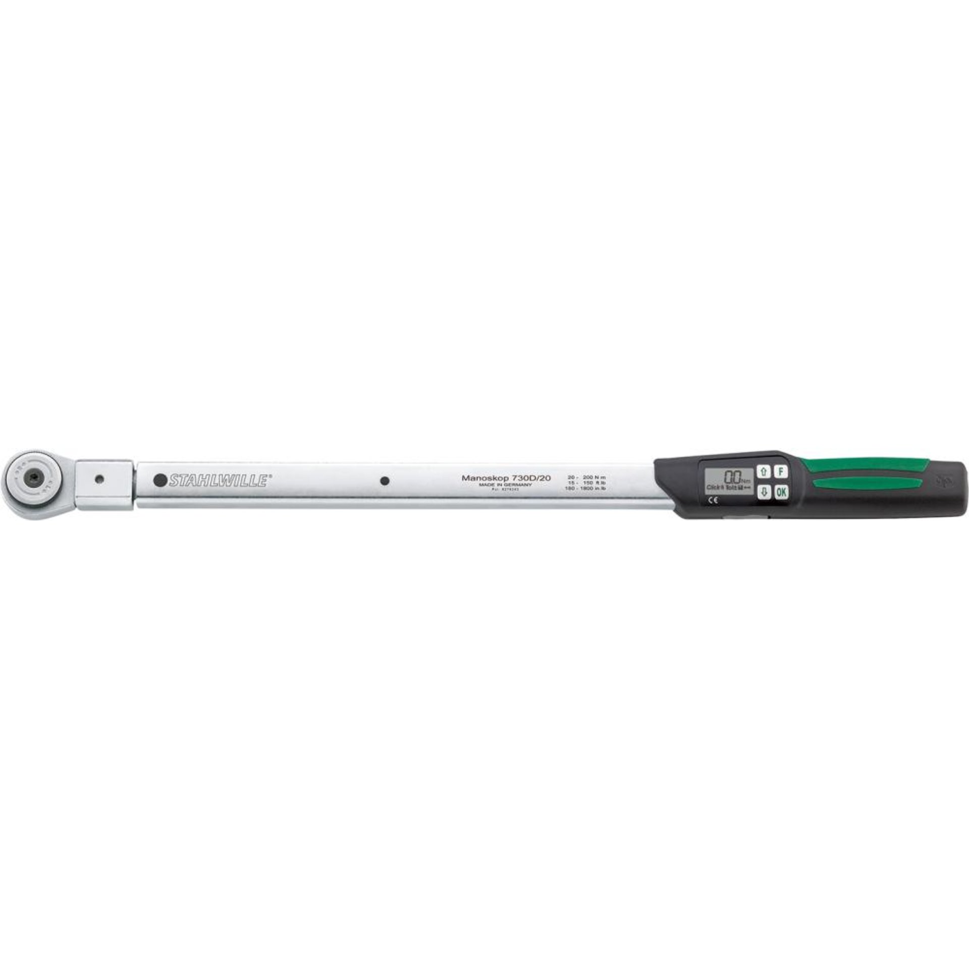 Drehmomentschlüssel elektromechanisch730DR/1010- 100Nm 1/2" 9x12mm Stahlwille