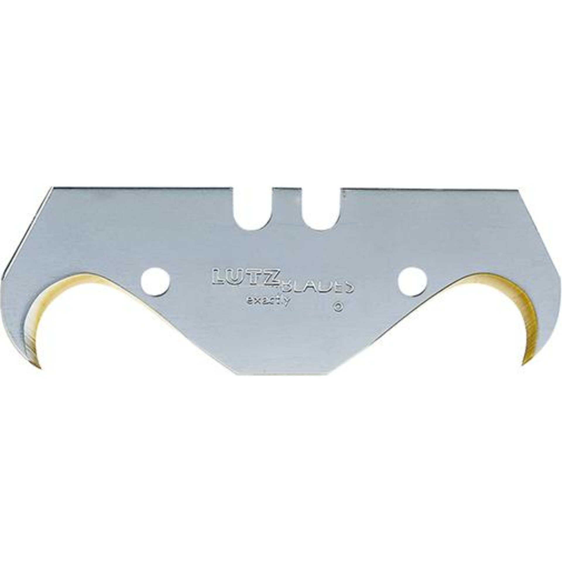 Hakenklinge TiN 55,6x18,9x0,65mm Pack a 10 Stück LUTZ BLADES