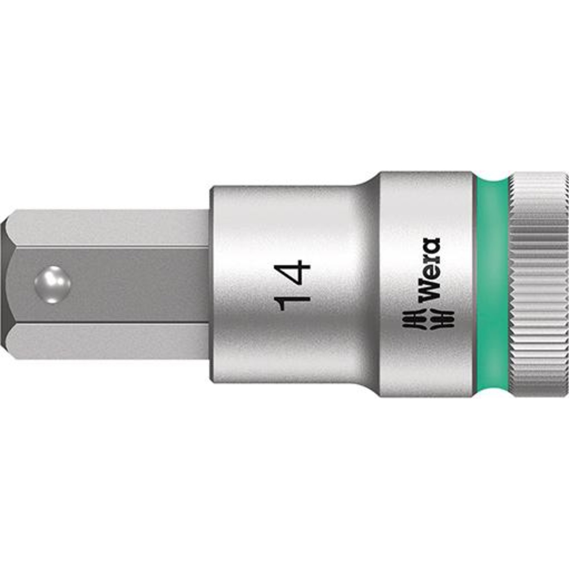 Schraubendrehereinsatz 1/2" Innensechskant mit Haltefunktion 14x60mm Wera