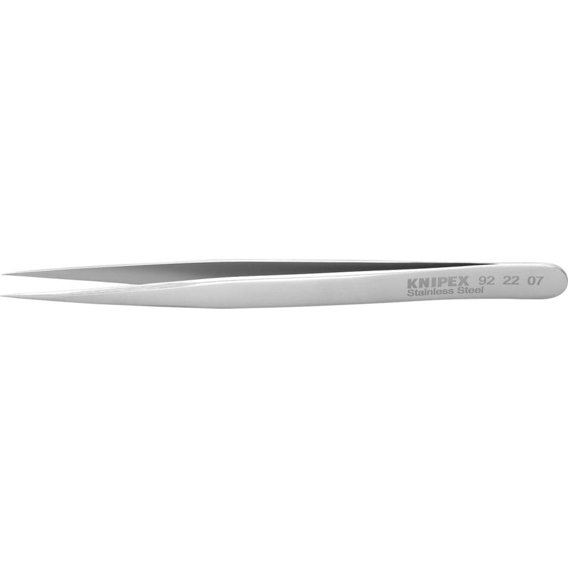 Pinzette Präzision rostfrei spitz 115mm KNIPEX