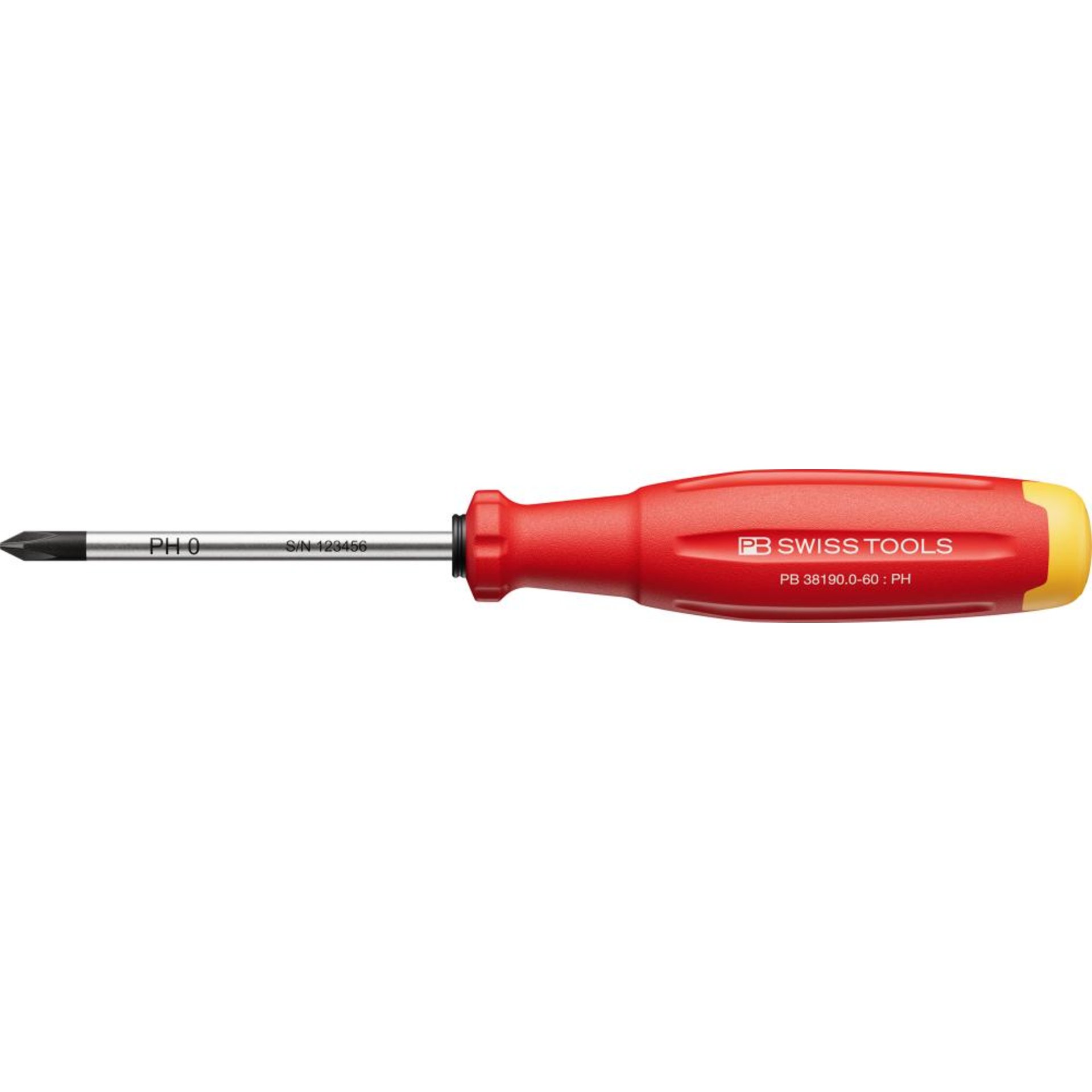Schraubendreher PH0x 60mm SwissGrip EVO PB Swiss