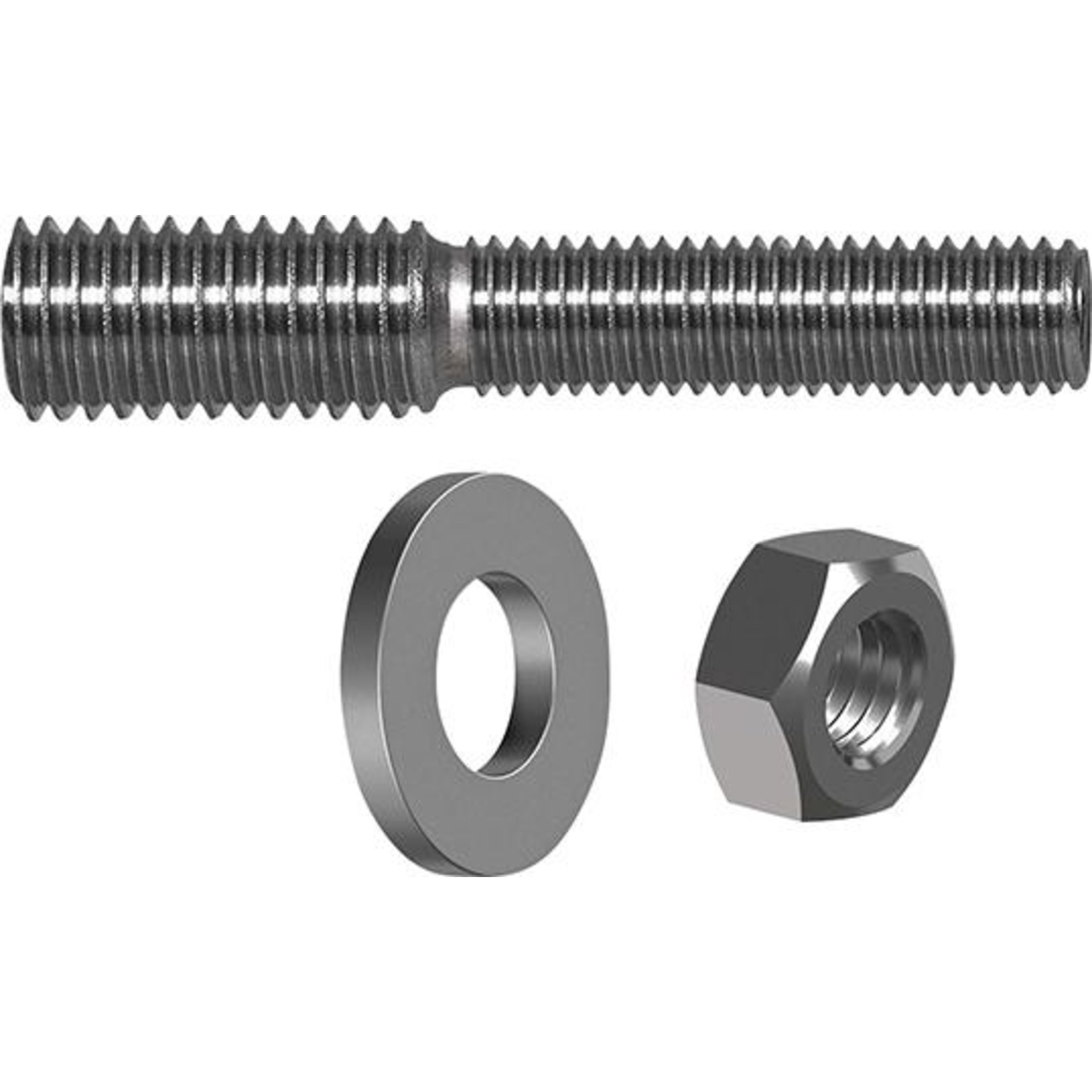 Gewindestift M12/M10x70, A4