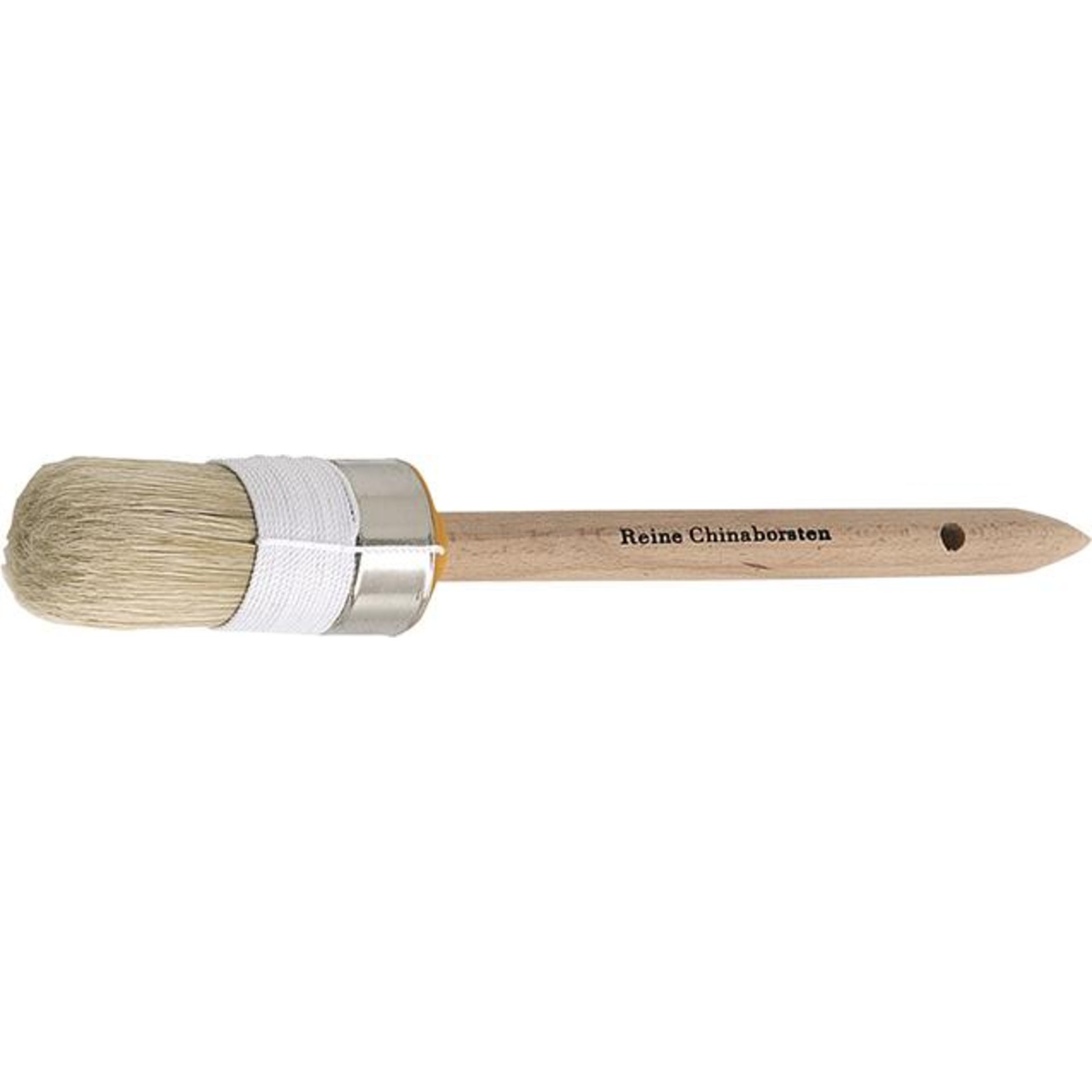 Ringpinsel Maler Fadenvorband doppelt Chinaborste hell Gr.02 Nölle PROFI BRUSH