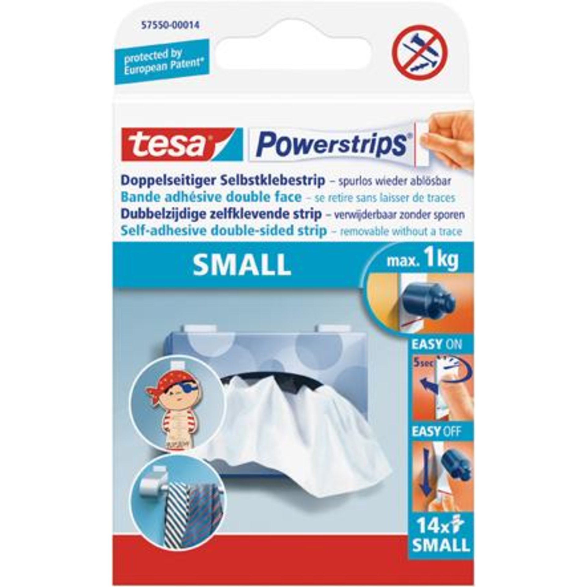 Powerstrips Small tesa