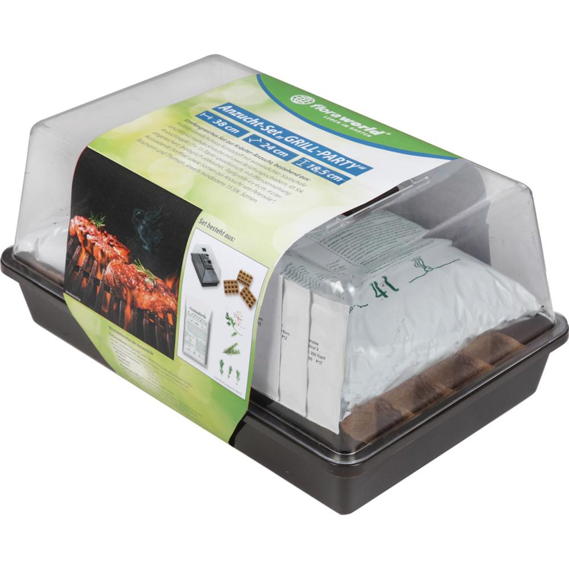 Anzucht-Set "GRILL-PARTY" comfort