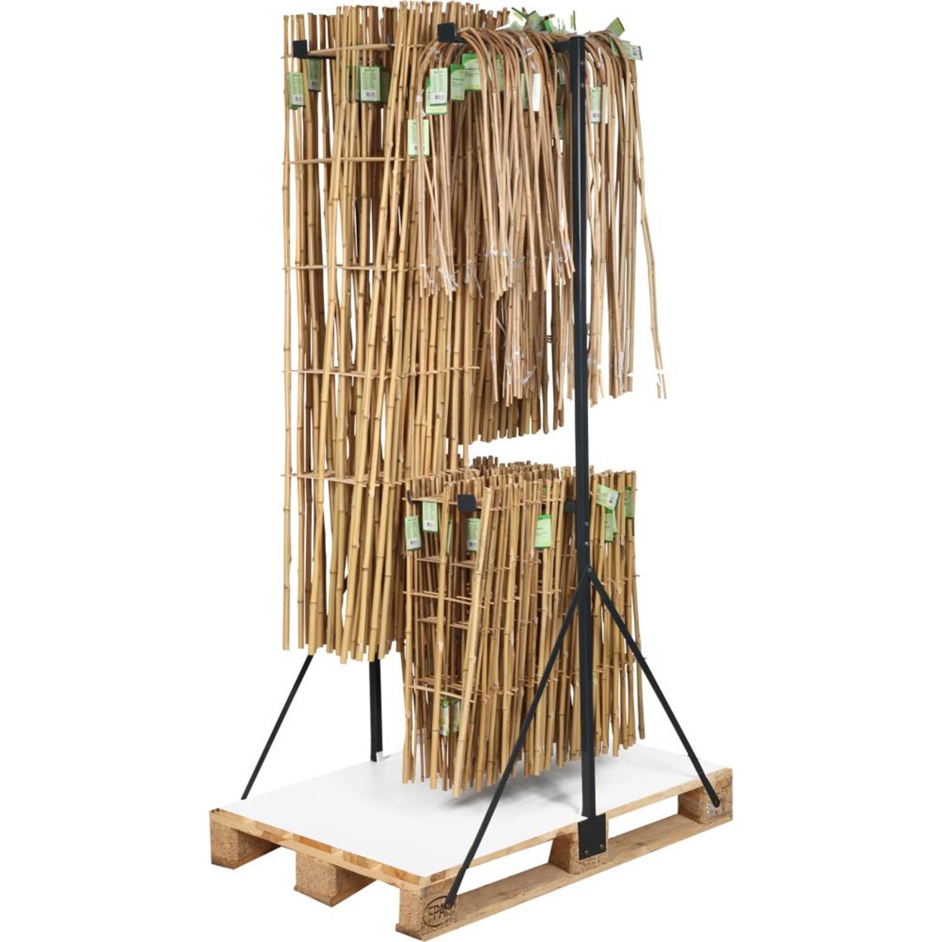 Bambus-Spaliergitter- u. -bögenDisplayBeschaffungsartikel