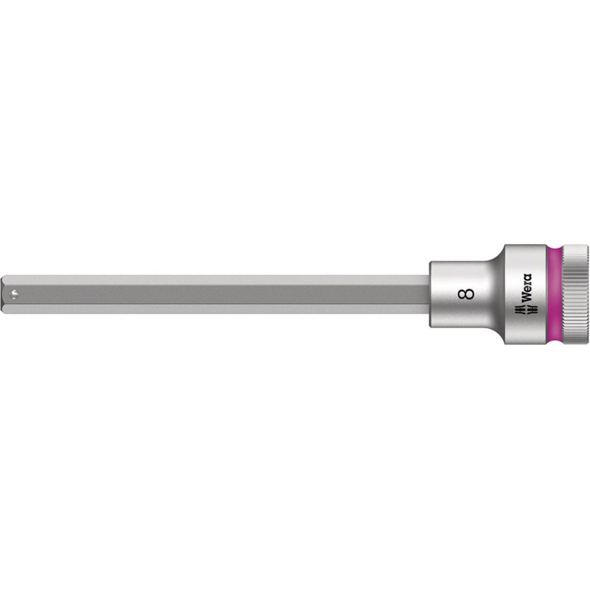 Schraubendrehereinsatz 1/2" Innensechskant mit Haltefunktion 8x140mm Wera