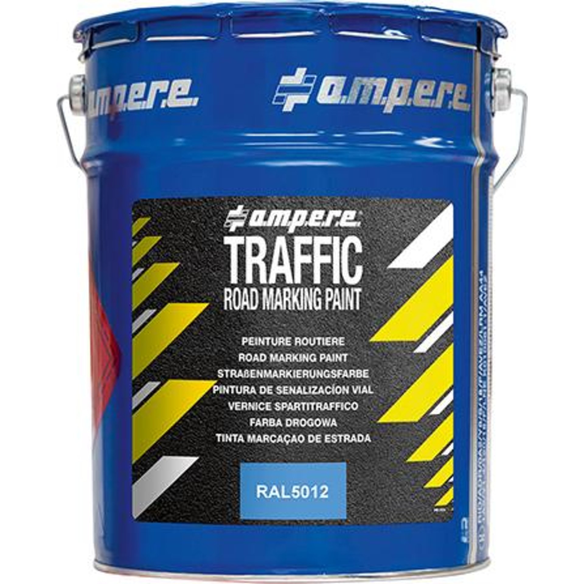 Straßenmarkierungsfarbe Traffic Paint 5kg blau Road Marking Paint