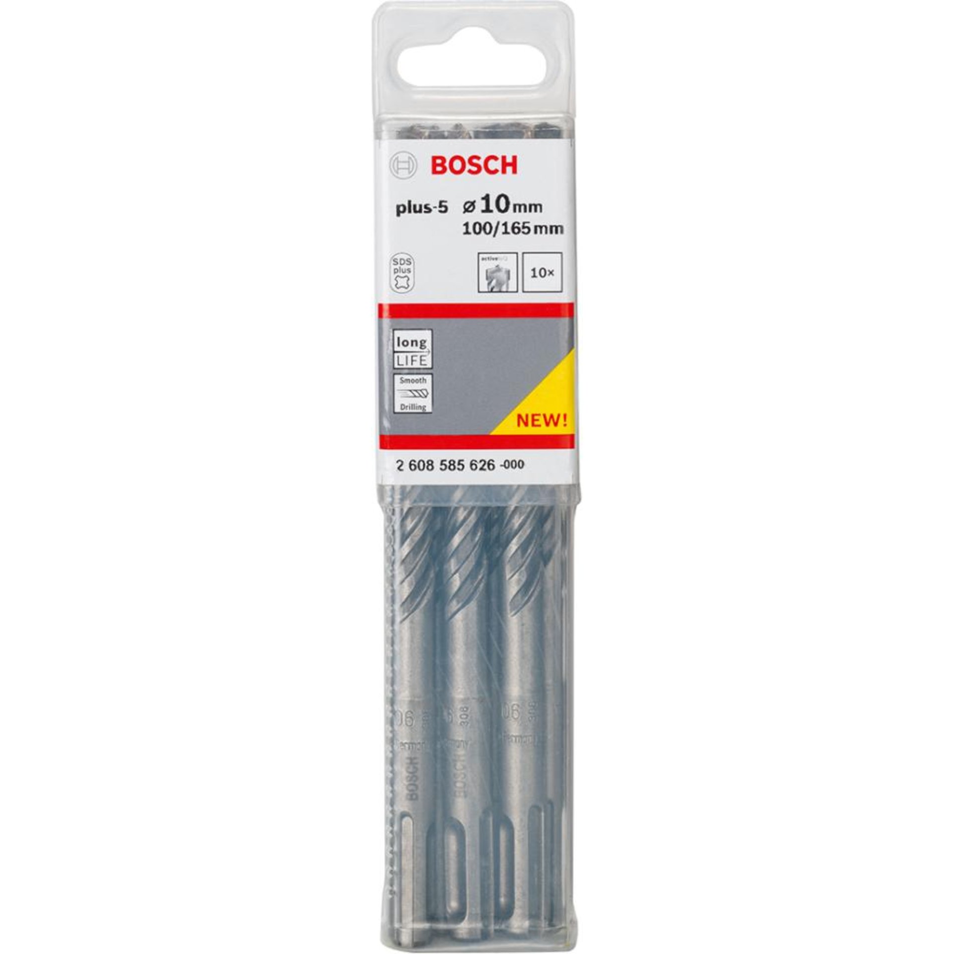 Hammerbohrer 10x100x165mm Bosch VE à 10 Stück SDS plus-5