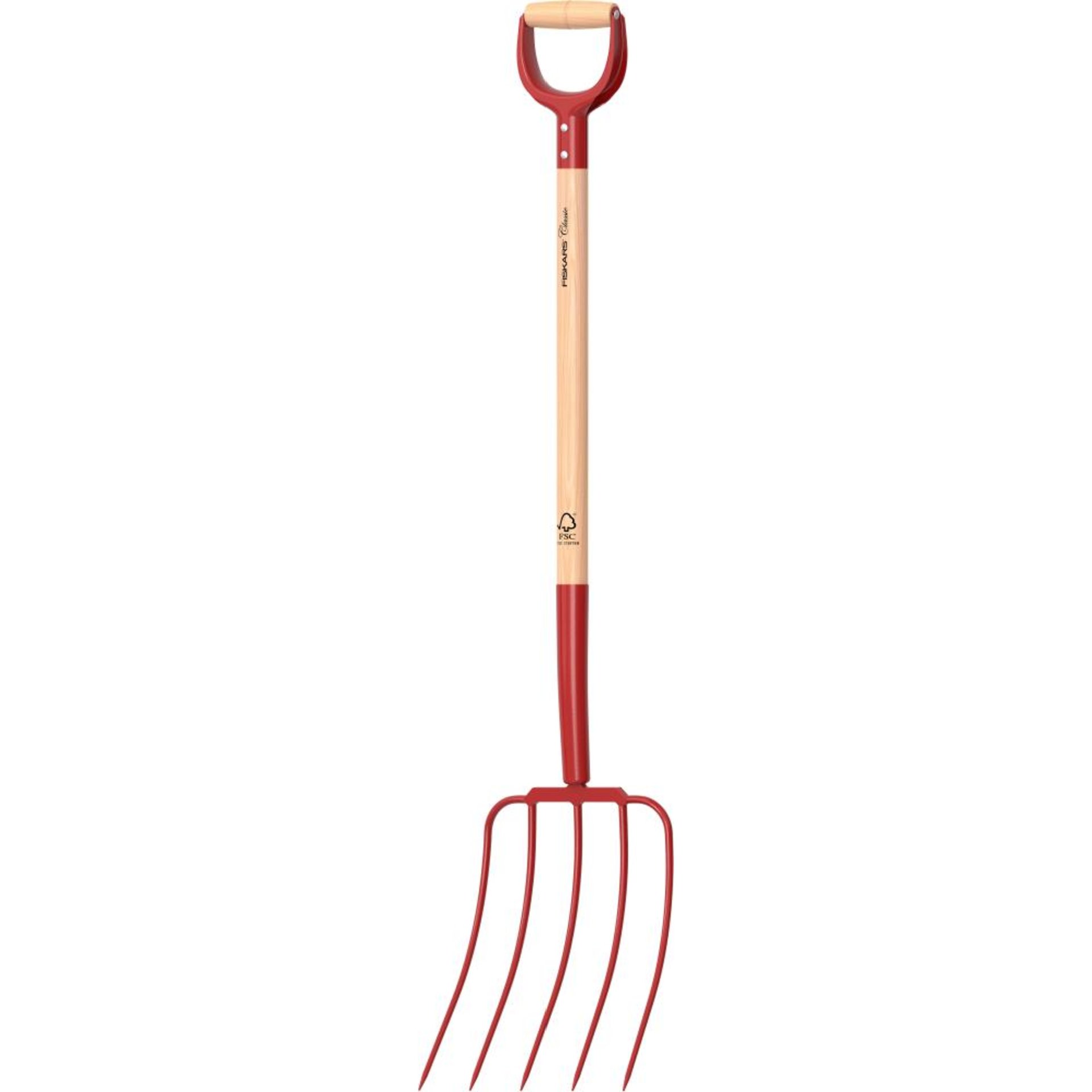 Dunggabel 4 Zk. CLASSIC mit FSC-Holzstiel Beschaffungsartikel