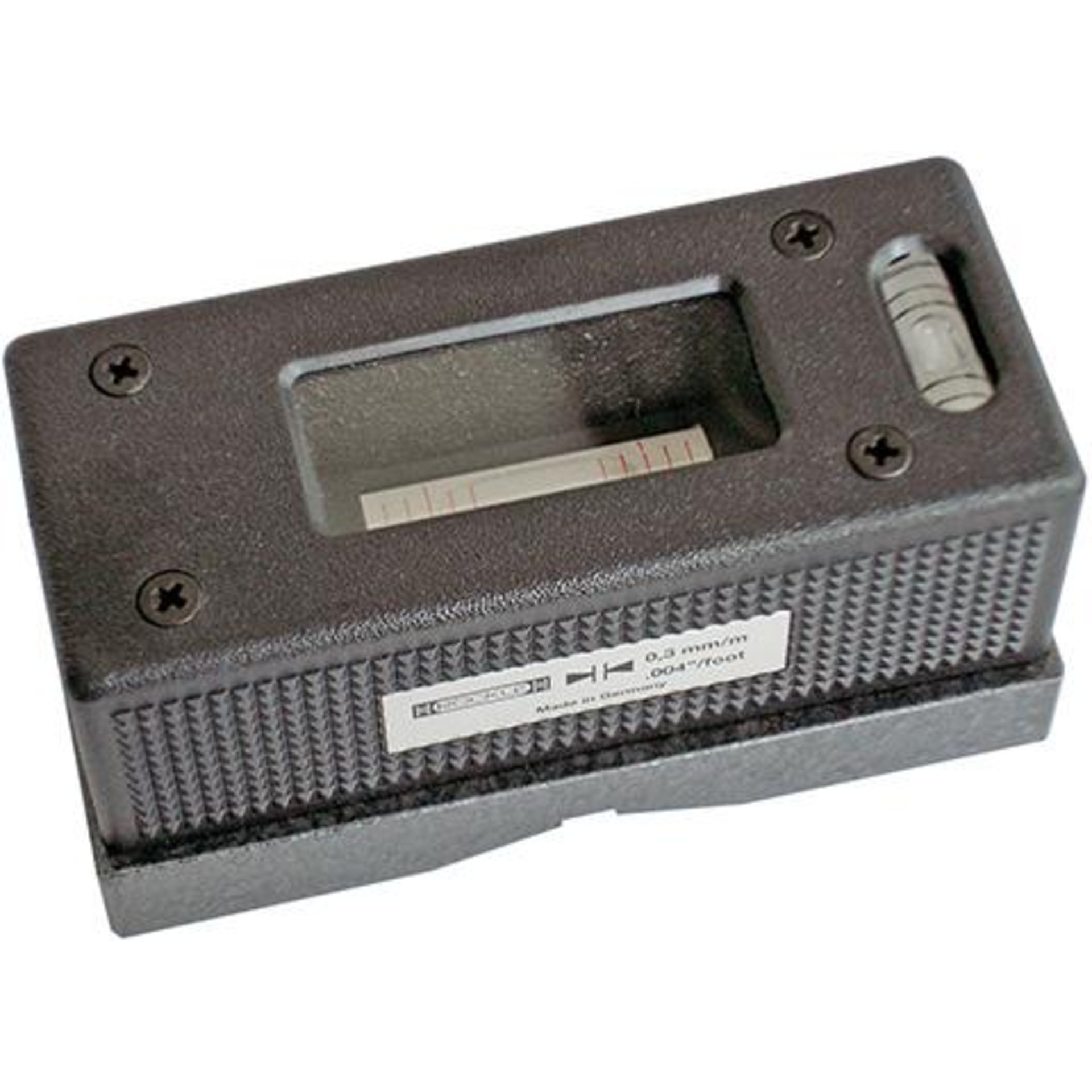 Kurbelzapfen-Wasserwaage 60x42mm/0,2mm ROECKLE