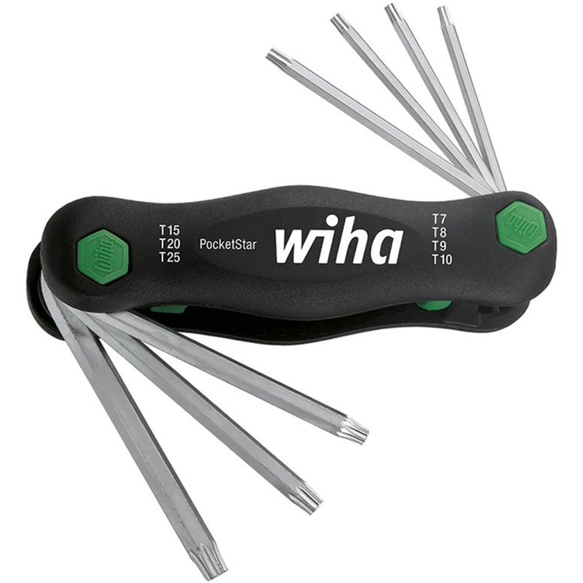 Handklapphalter 7-teilig T7-T25 PocketStar Wiha
