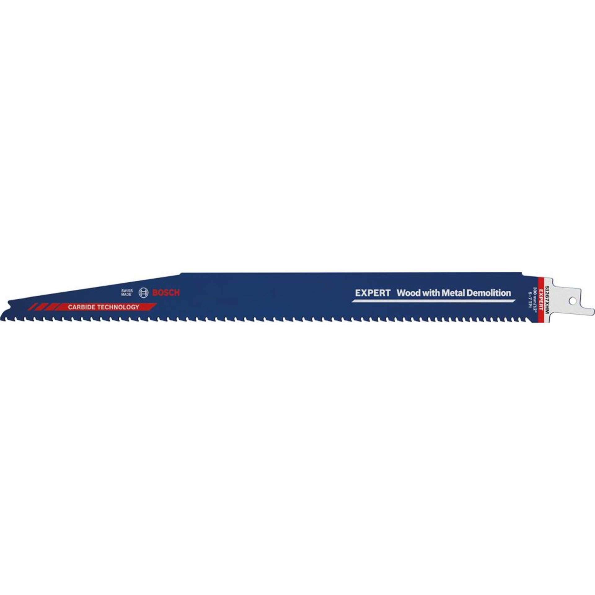 Säbelsägeblatt EXPERT S 1267 XHM Bosch VE à 1 Stück Wood withMetal Demolition