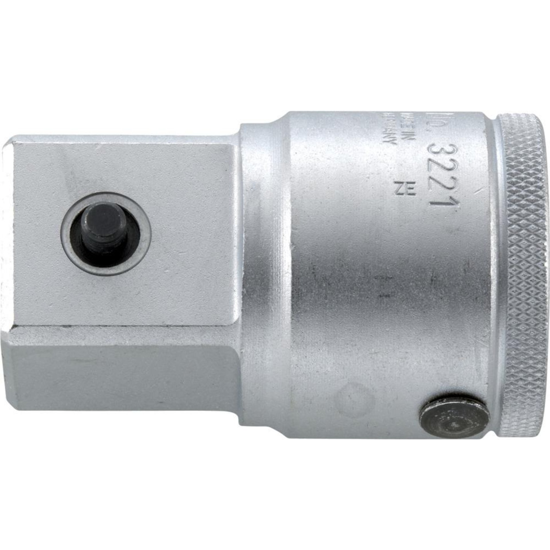 Vergrößerungsstück 3/4"-Innenvierkant auf 1."-Außenvierkant Gedore