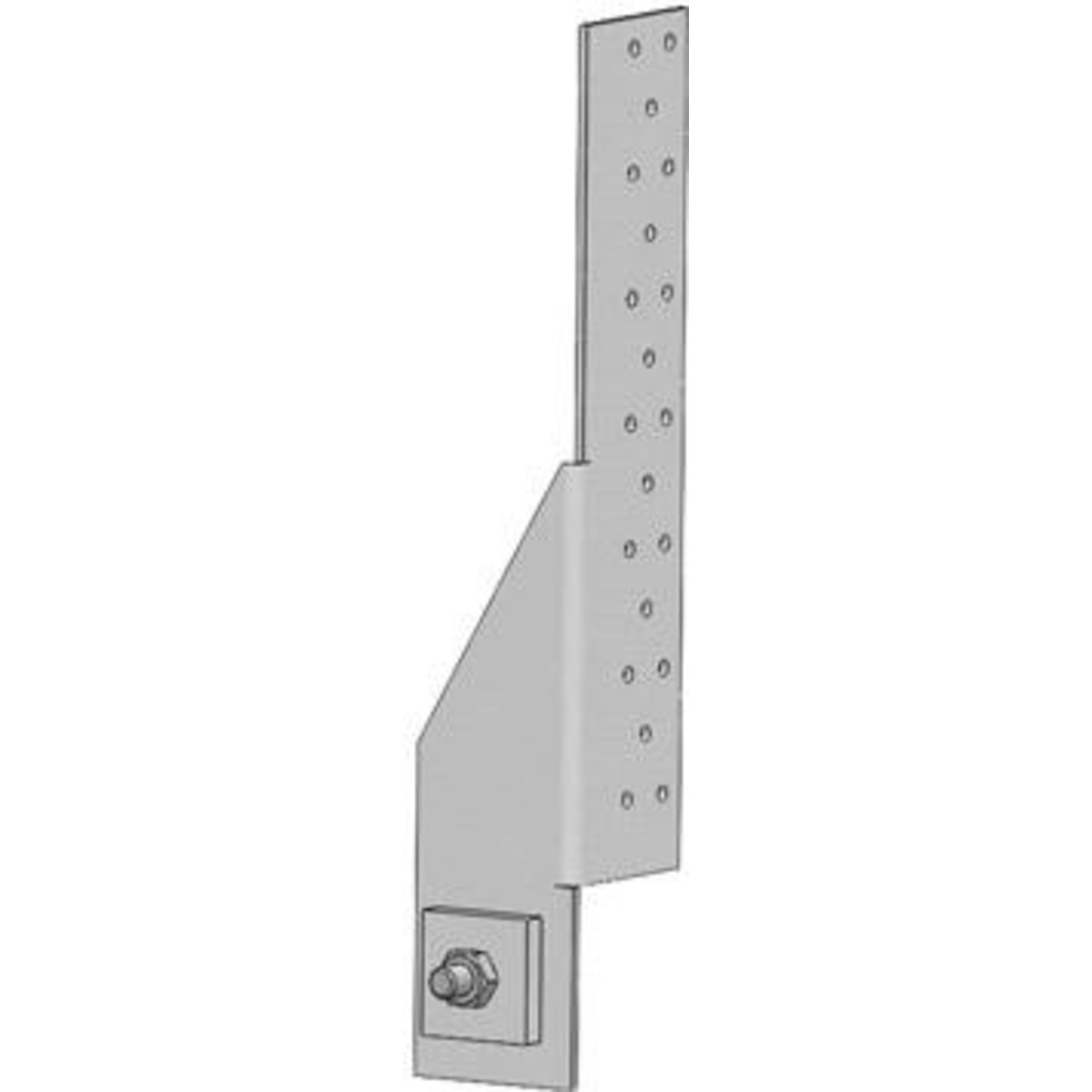 Zuganker HT2, Zuglasche, gekröpft rechts