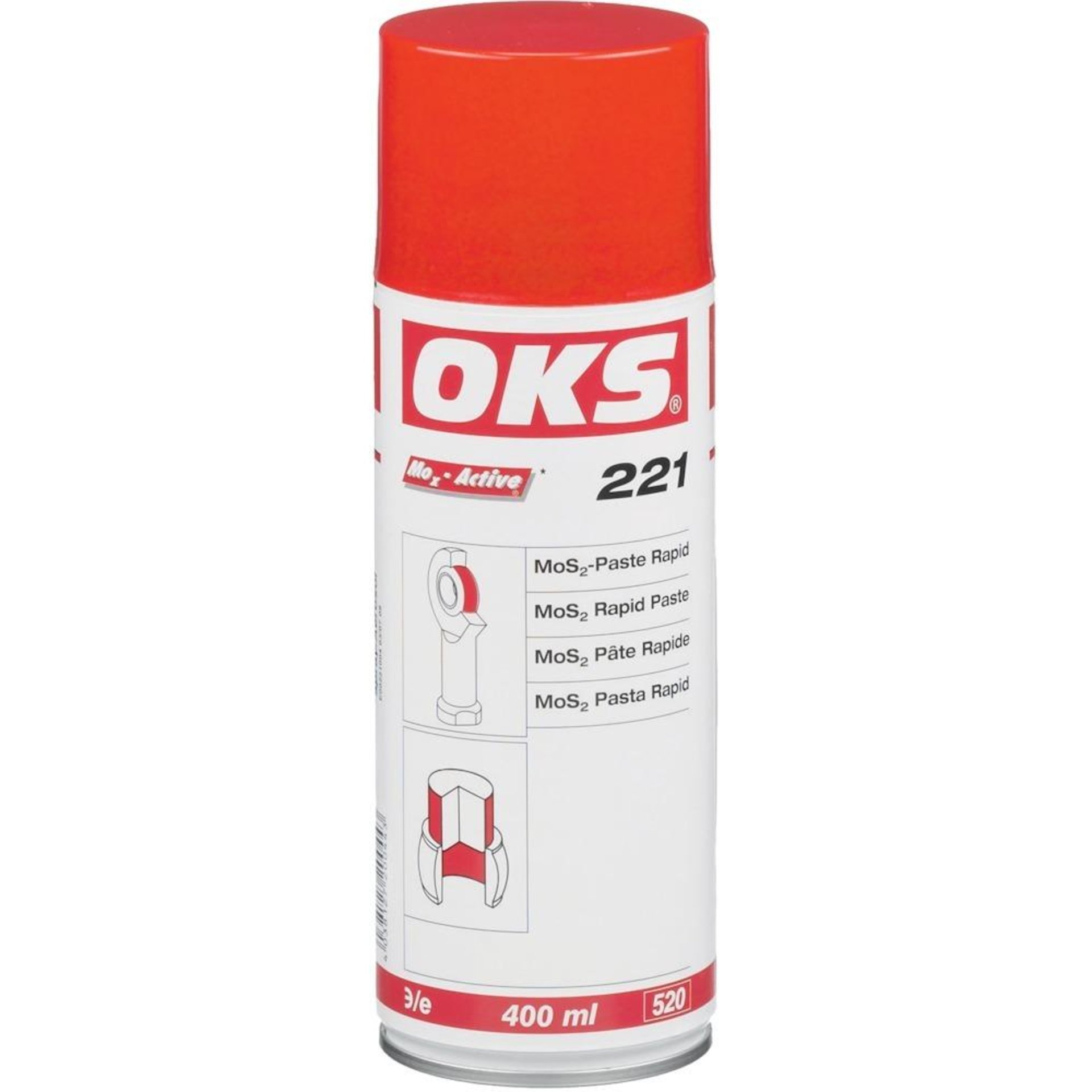 MoS2-Paste Rapid, Spray OKS 221 400 ml