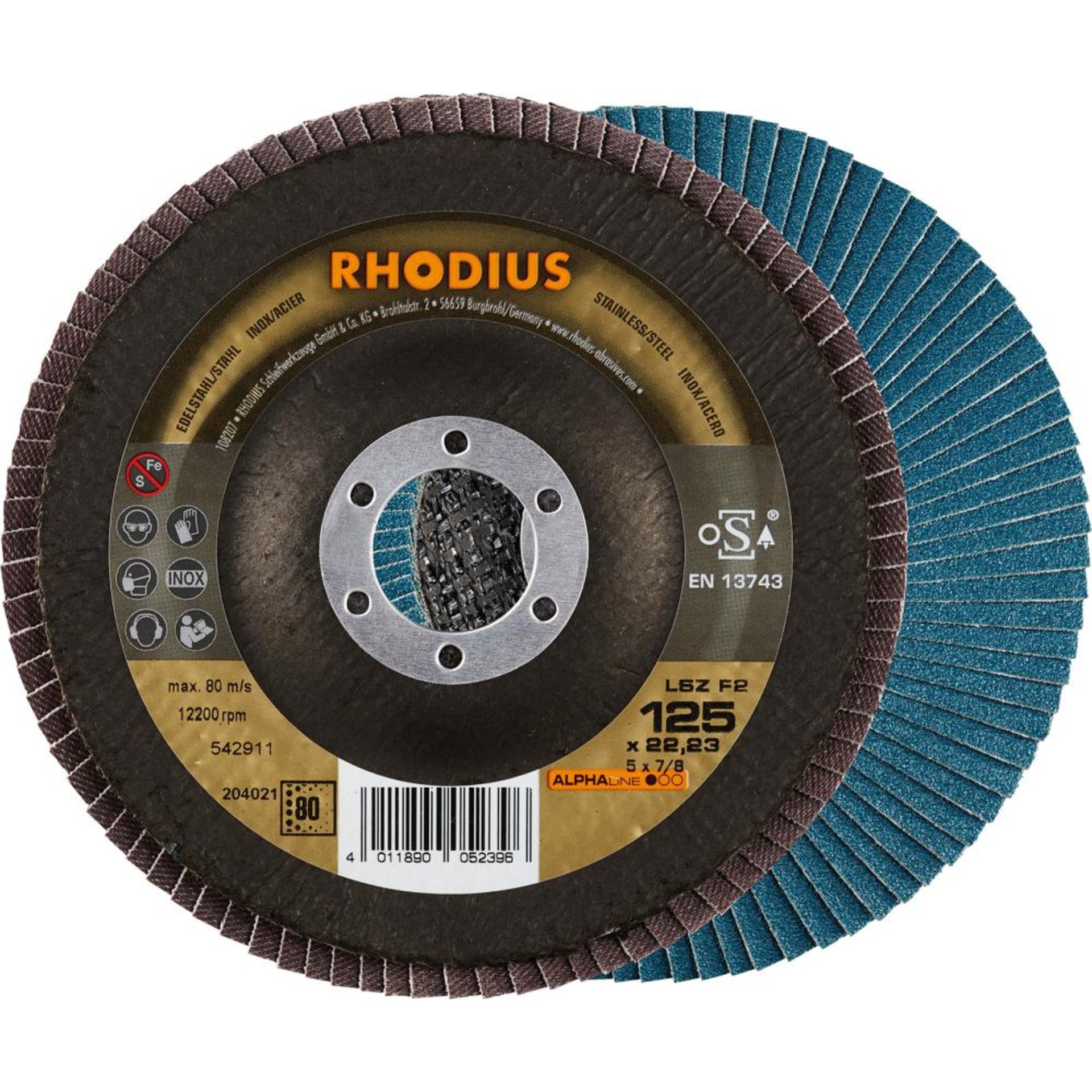 Lamellenschleifsch.LSZ F2115mm K 40 Rhodius