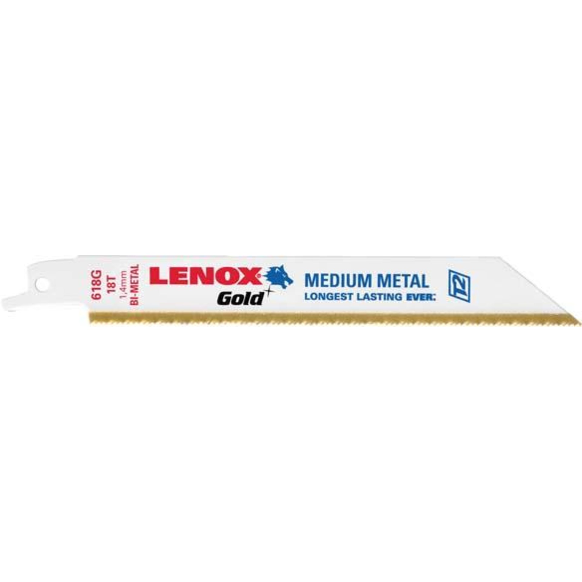 Säbelsägeblatt 21069618GR 152x19x0,9mm 18Zähne Pack a 5 Stück LENOX