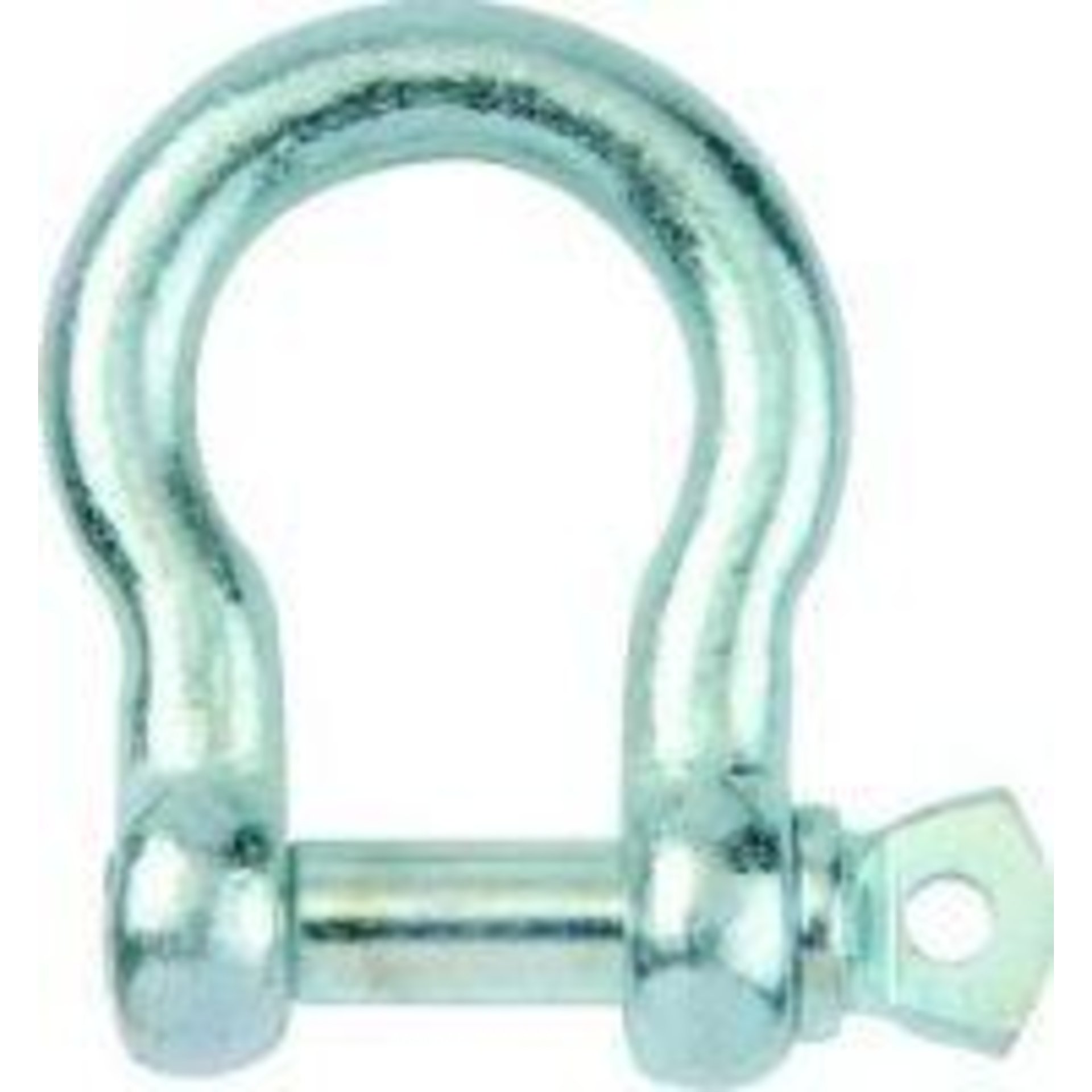 Schäkel, geschweift, verzinkt