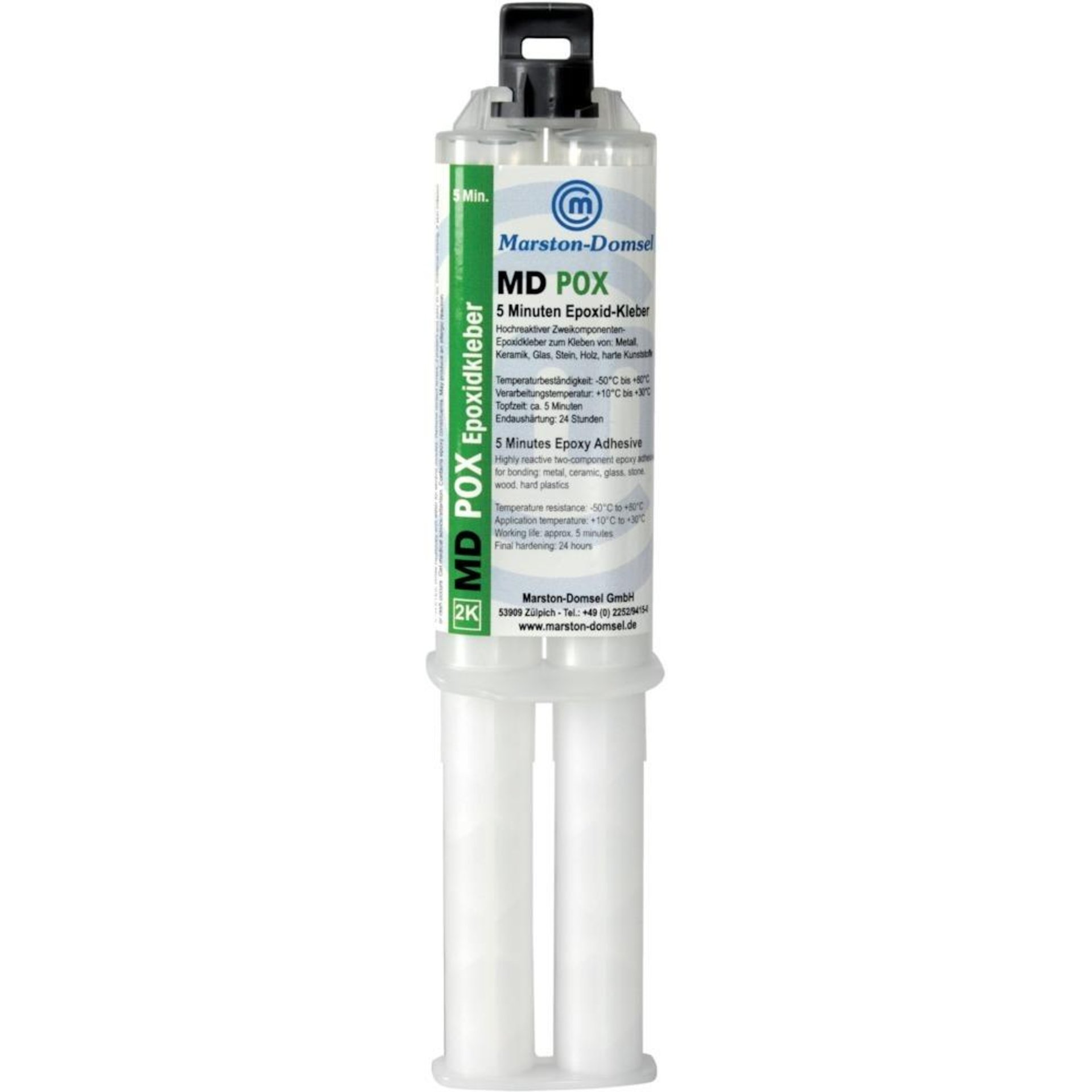 MD-pox Epoxidkleber 1:1 Doppelspritze 25g