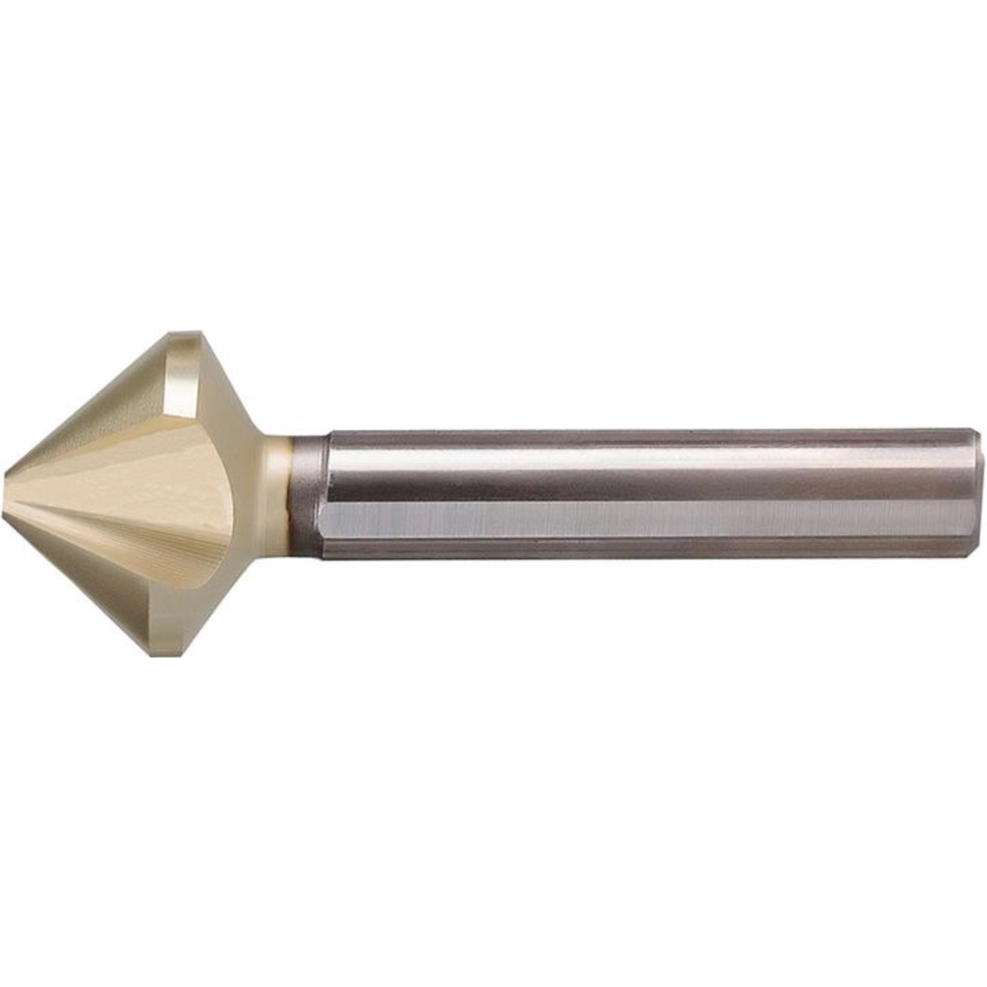 Kegelsenker ungleiche Teilung HSS ZrN 90Grad 10,40mm 3-Flächenschaft BECK
