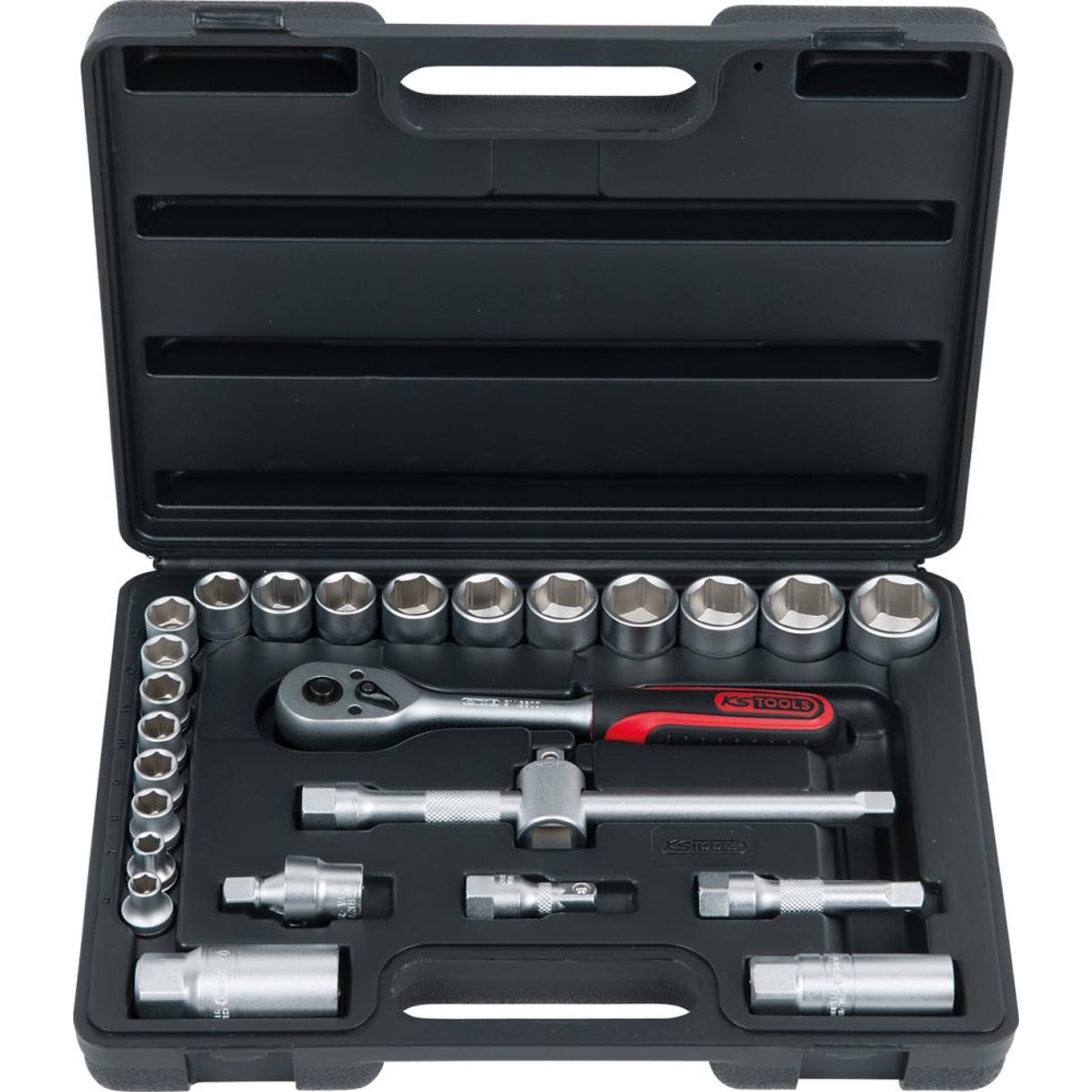 Steckschlüssel-Garnitur 3/8" 911.0626 26-teilig KS Tools